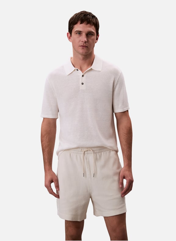 Short à taille élastique Blanc by CALVIN KLEIN CALVIN KLEIN Short à taille élastique Blanc