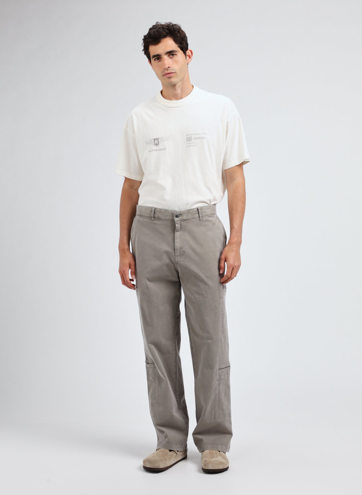 Straight Cargo Pants Season REPRESENT Brown