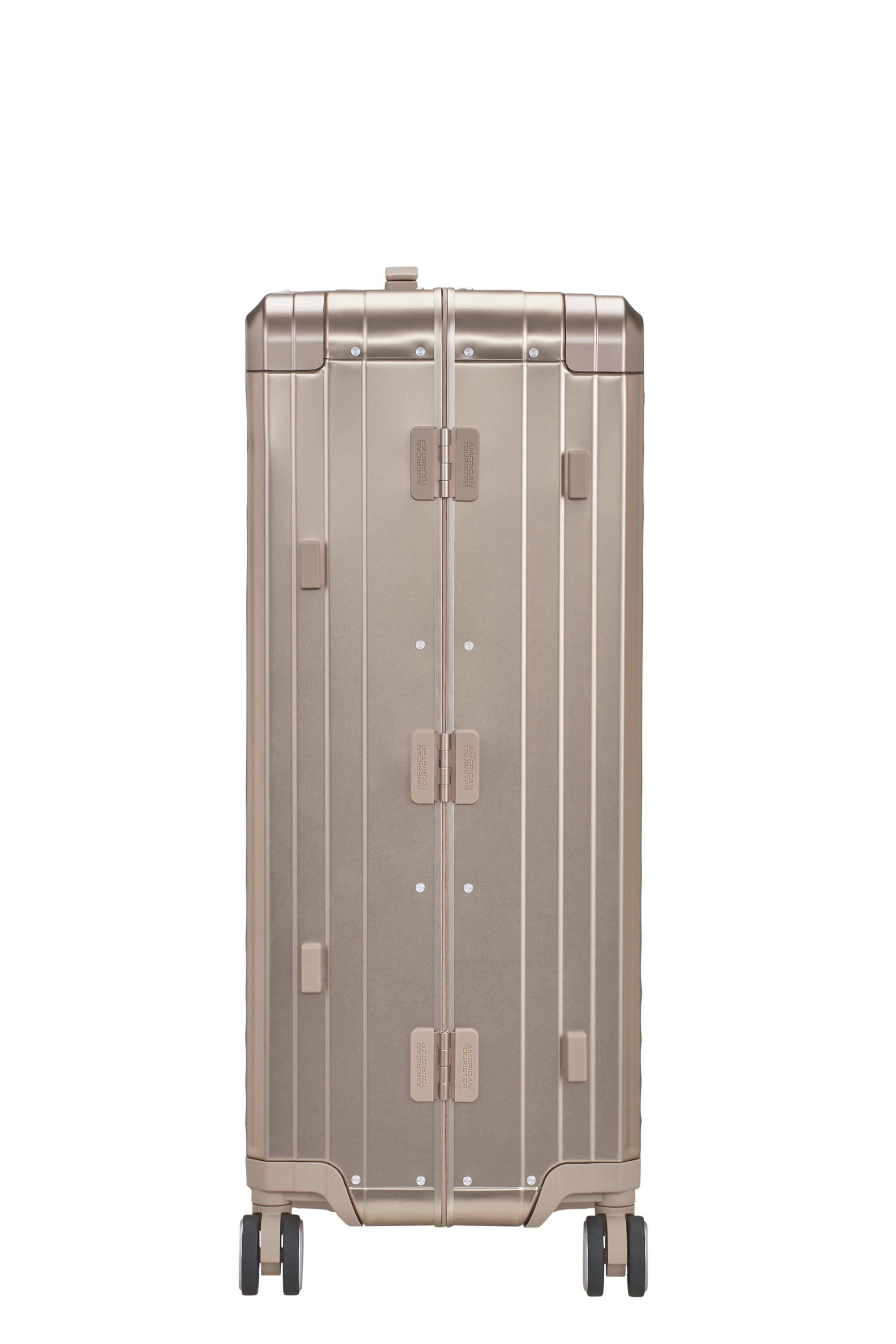 Soundbox alu valise 4 roues taille l AMERICAN TOURISTER Doré