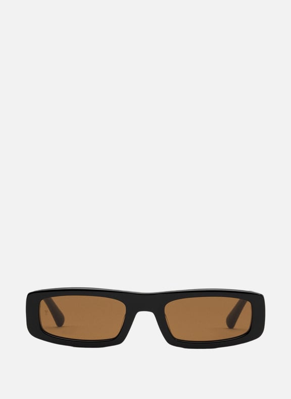 Lunettes de soleil 75010 unisexe Noir by AMI PARIS AMI PARIS Lunettes de soleil 75010 unisexe Noir