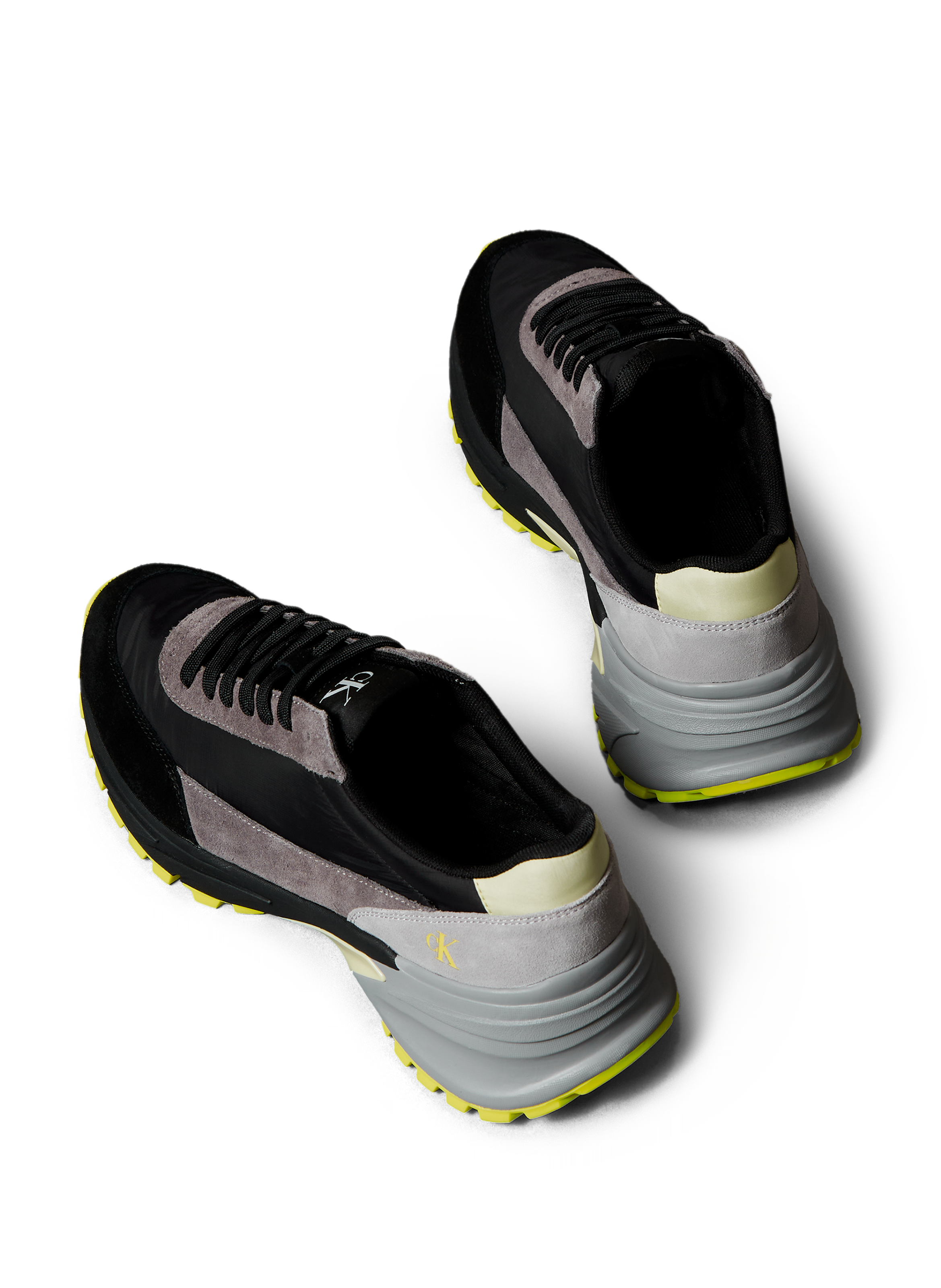 Baskets en cuir CALVIN KLEIN Multicolore