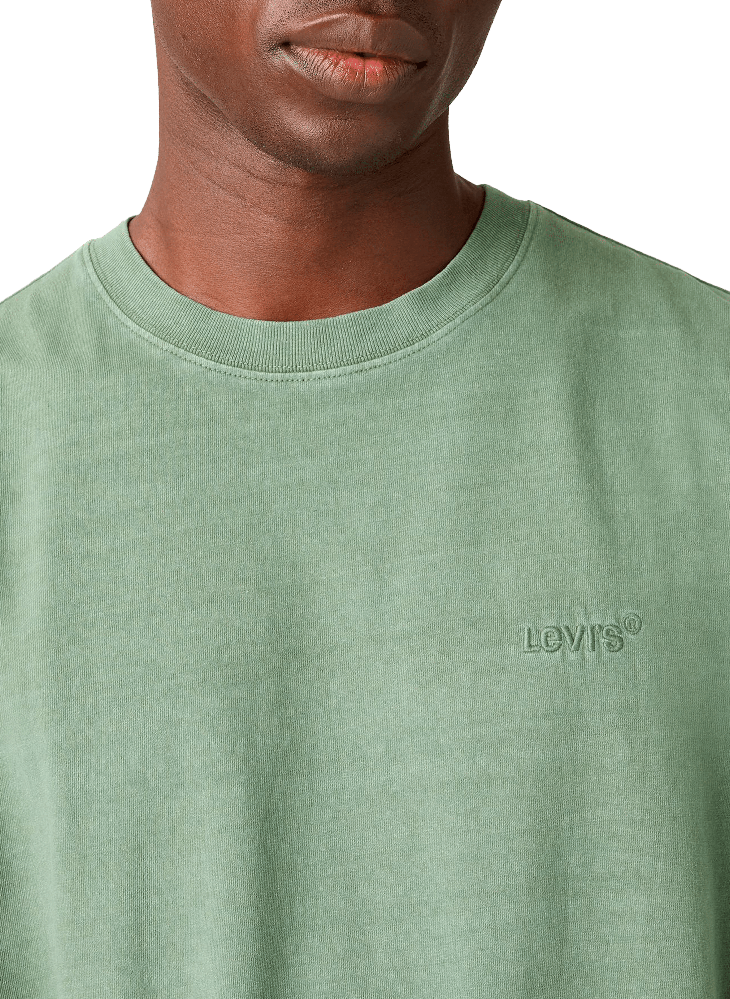 T-shirt en coton LEVI'S Vert