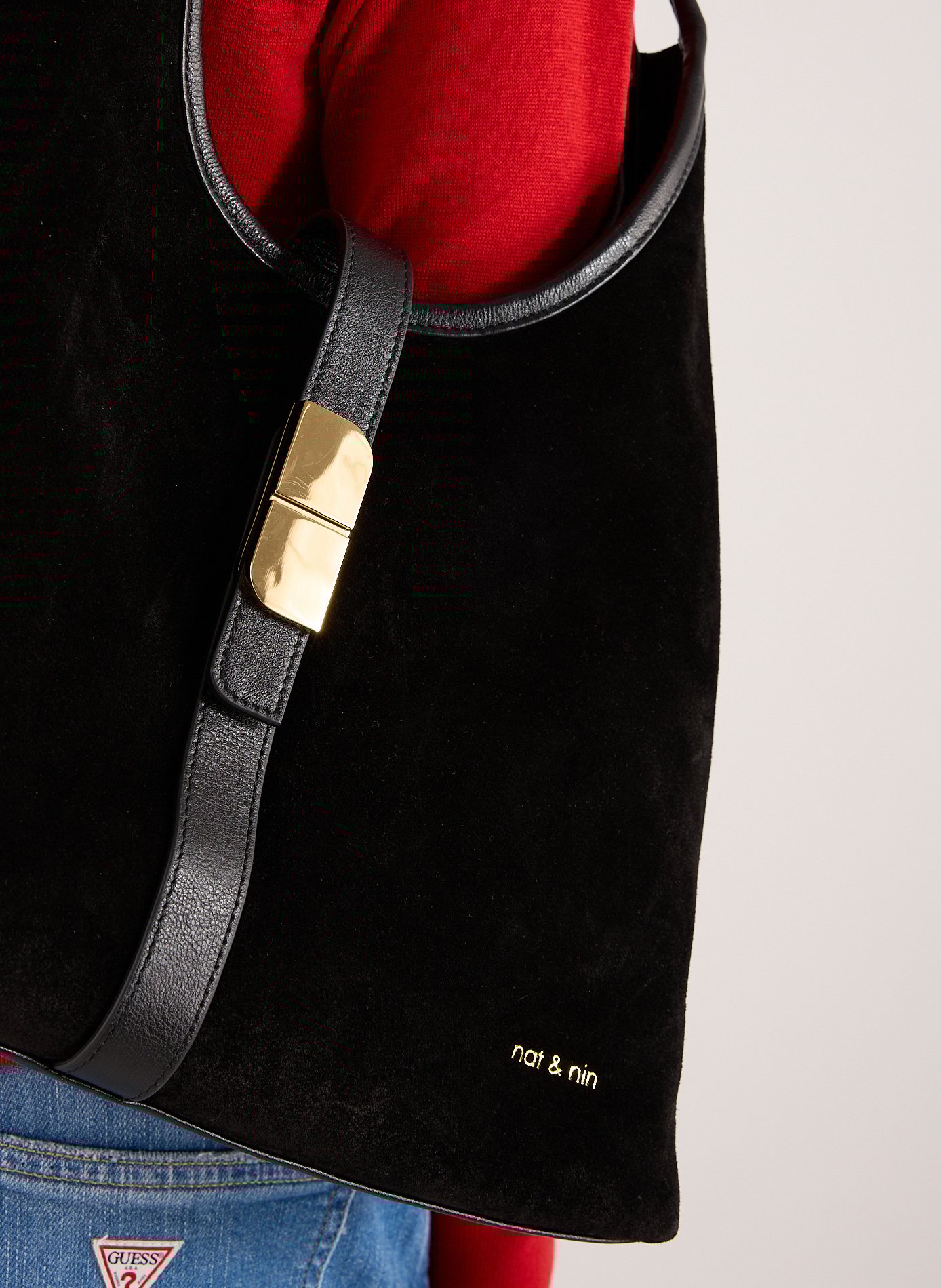 Sac à main Roméo NAT &amp; NIN Noir