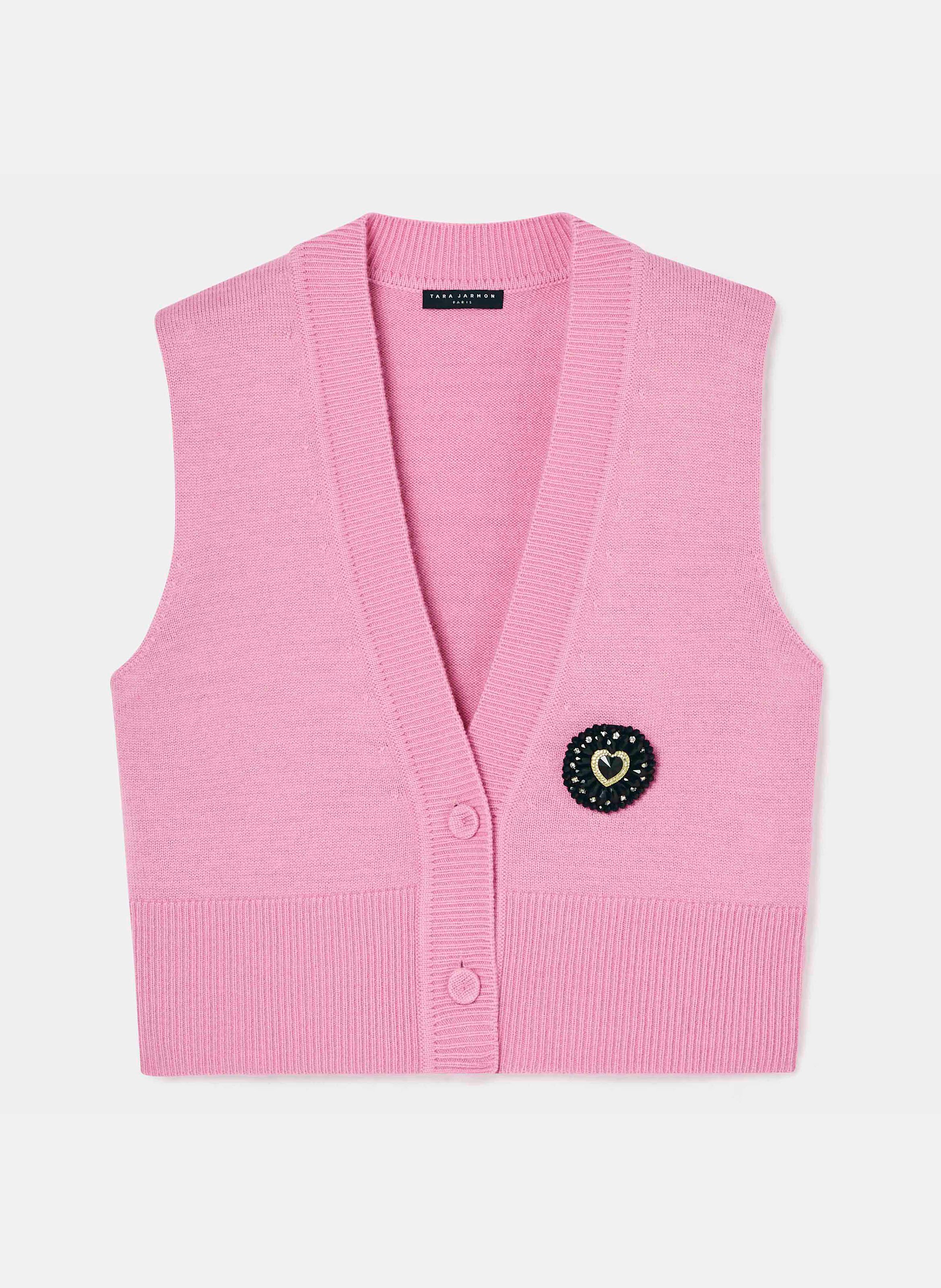 Gilet gilles TARA JARMON Rose