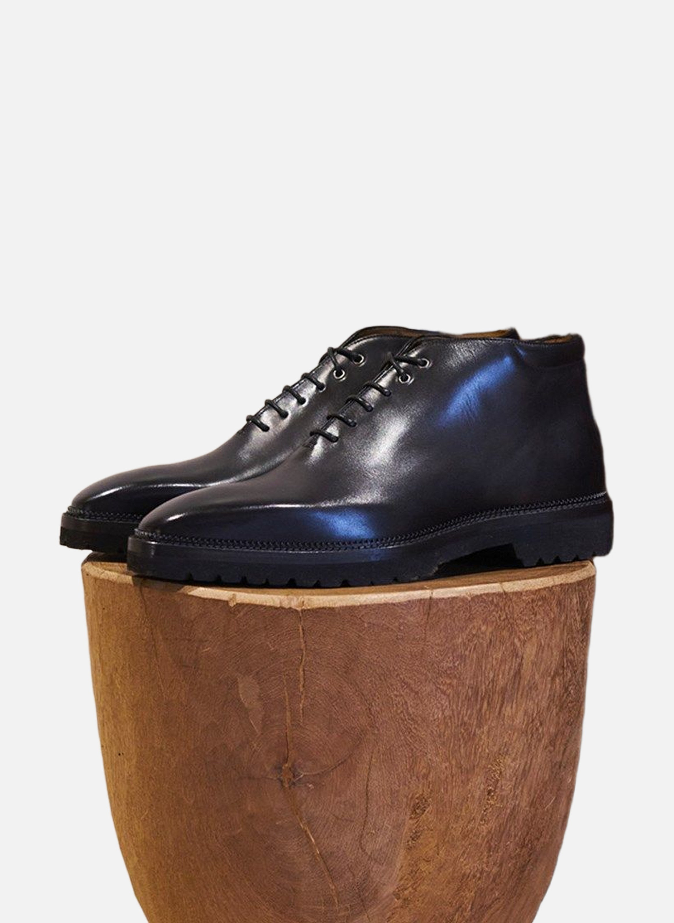 Boots cuir emilio FINSBURY Gris