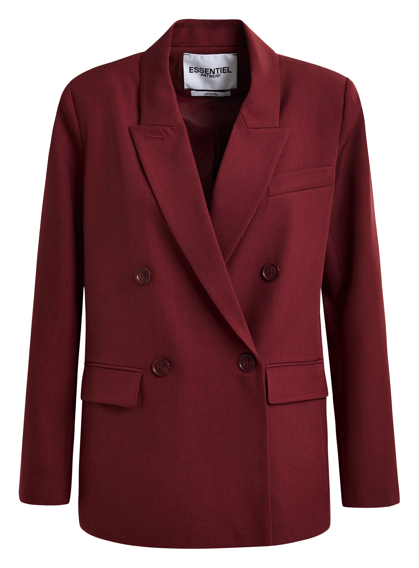 Veste col tailleur Imure ESSENTIEL ANTWERP Rouge