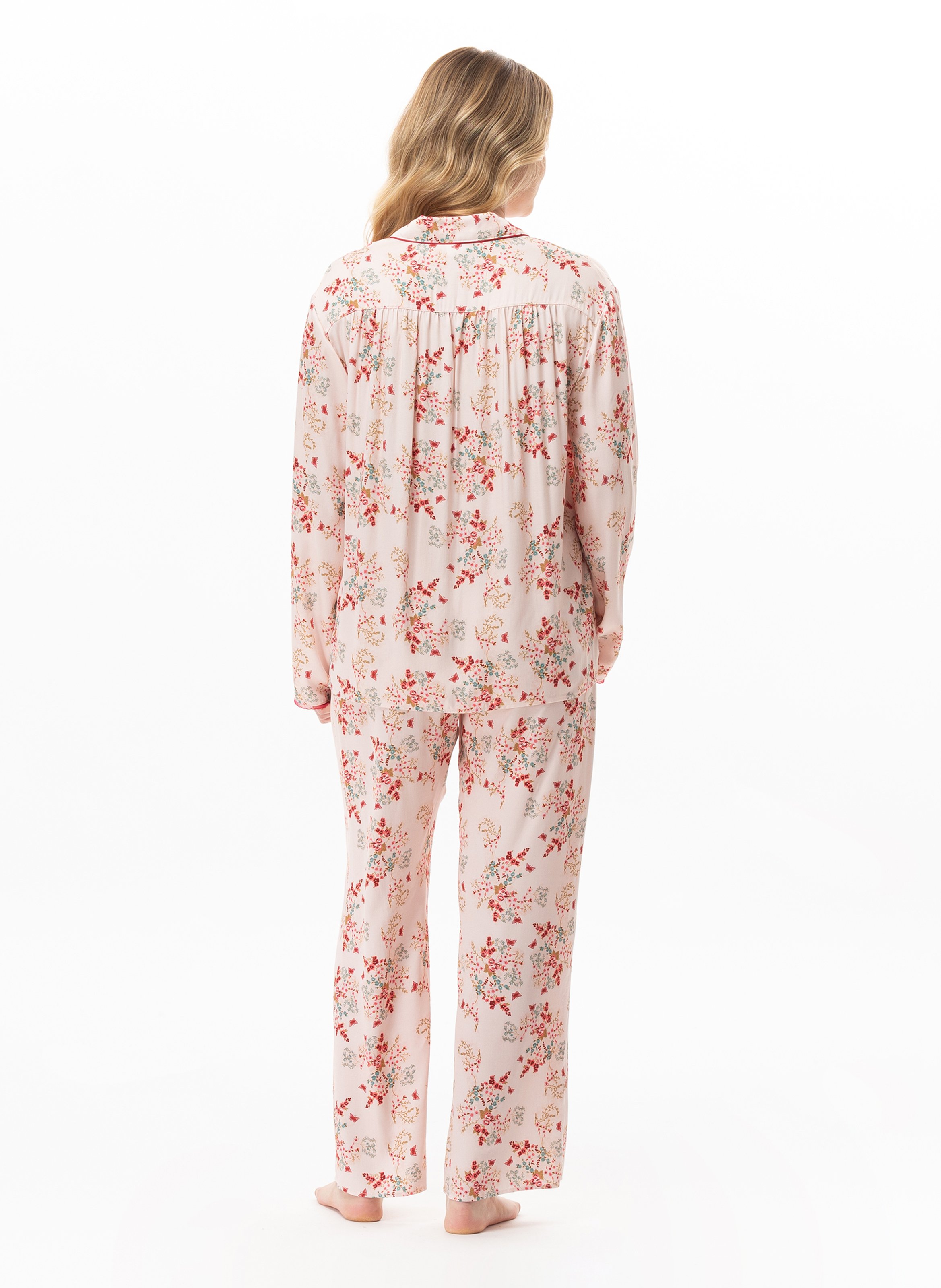 Pyjama boutonné en viscose georgia 106 LE CHAT Multicolore