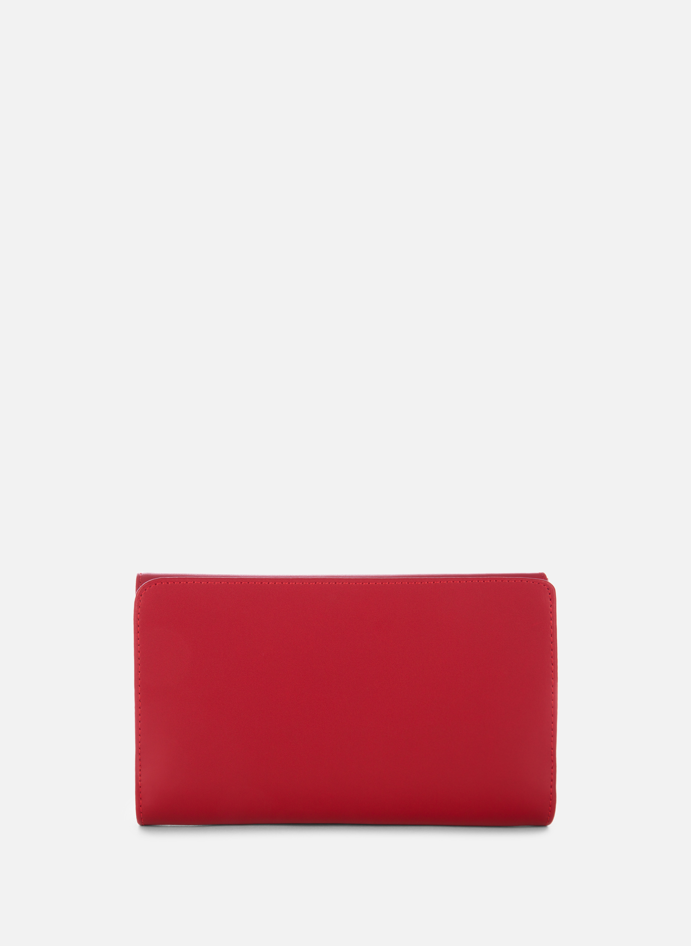 Back to back organizer wallet - Smooth Red
