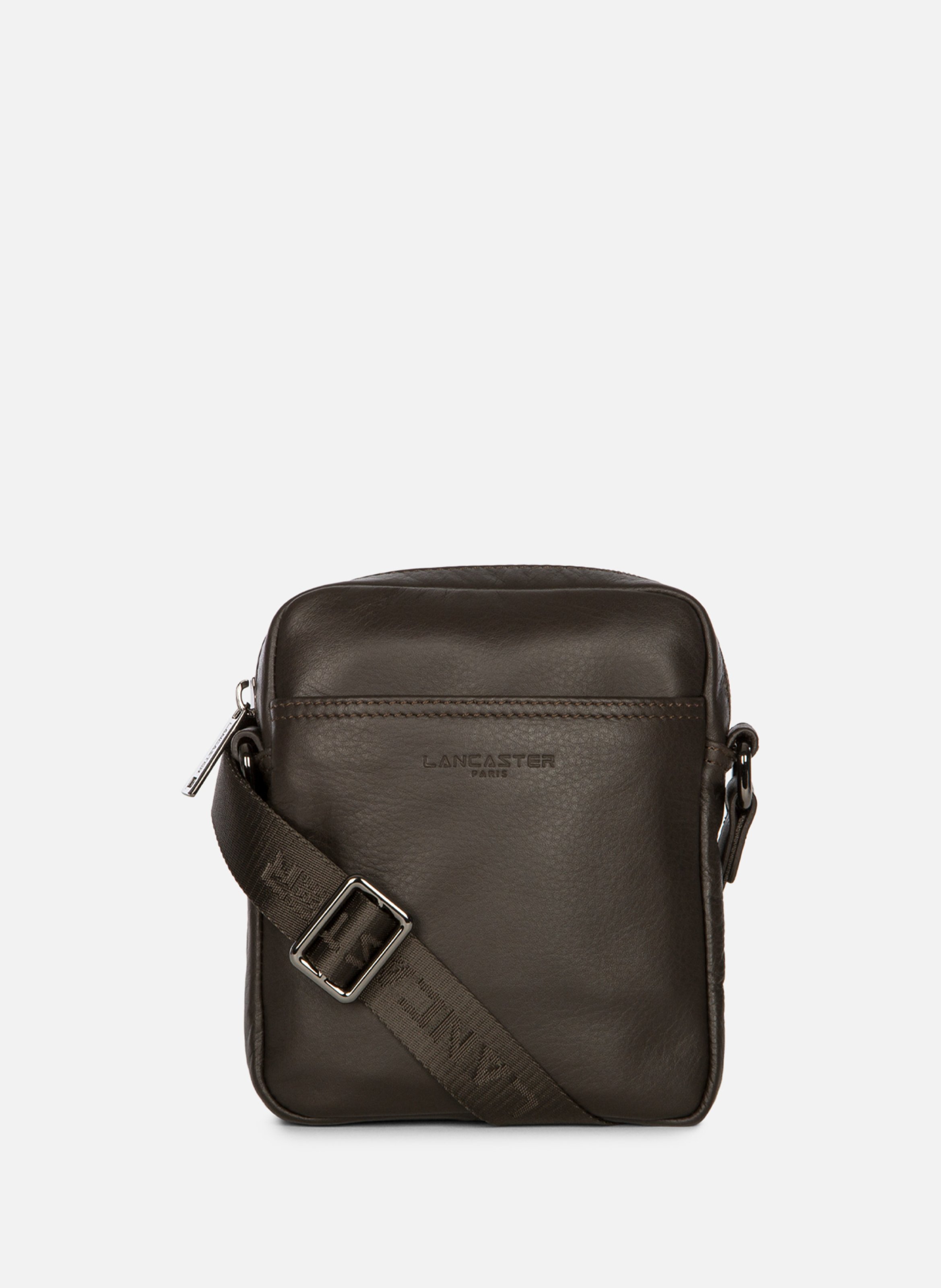 Mini crossbody bag - Soft Vintage Homme LANCASTER Brown