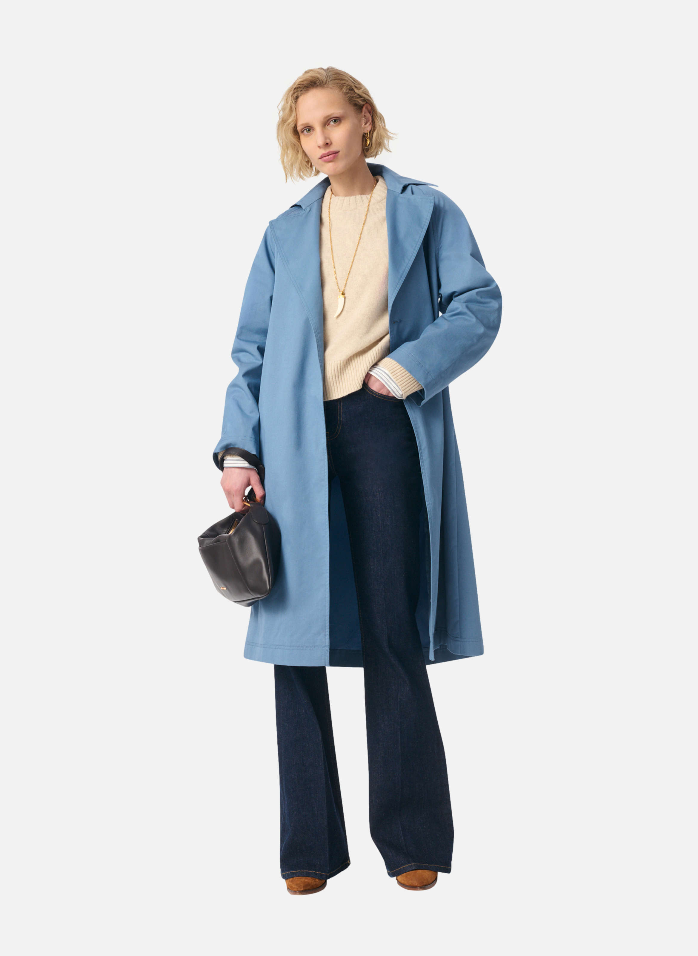 Trench faro VANESSA BRUNO Bleu