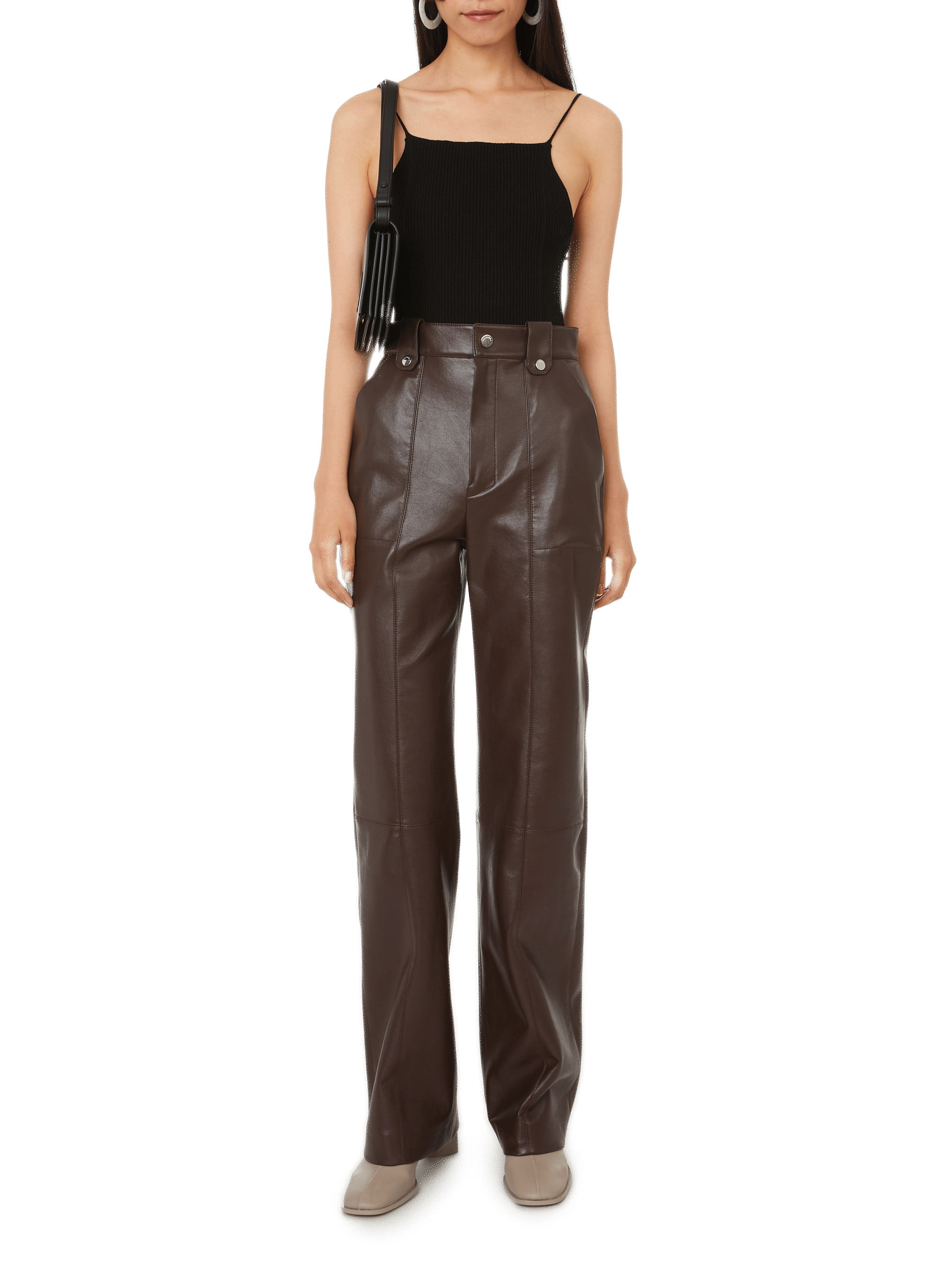 Ribbed knit body AERON Black