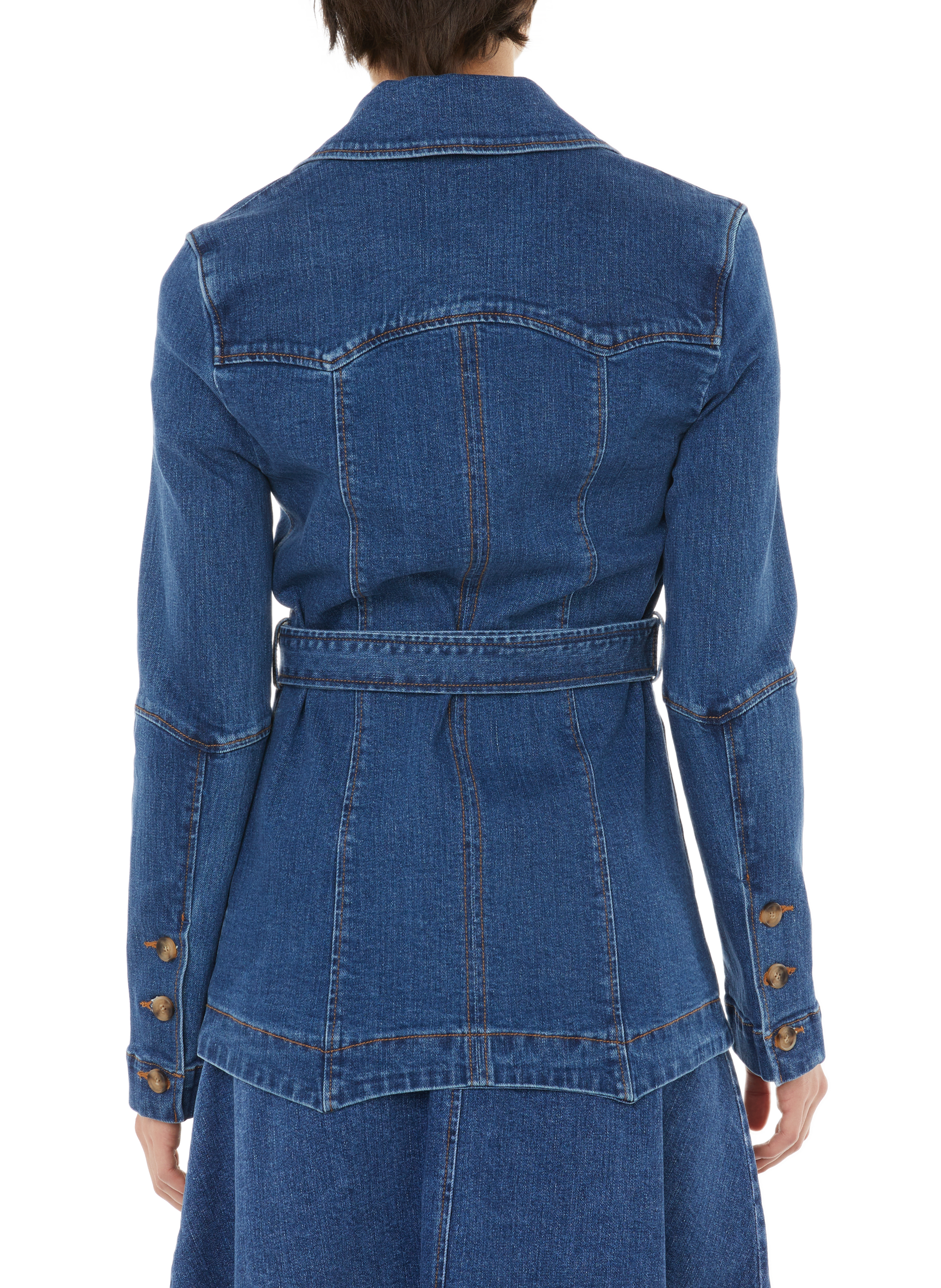 Veste Maeve en jean REJINA PYO Bleu