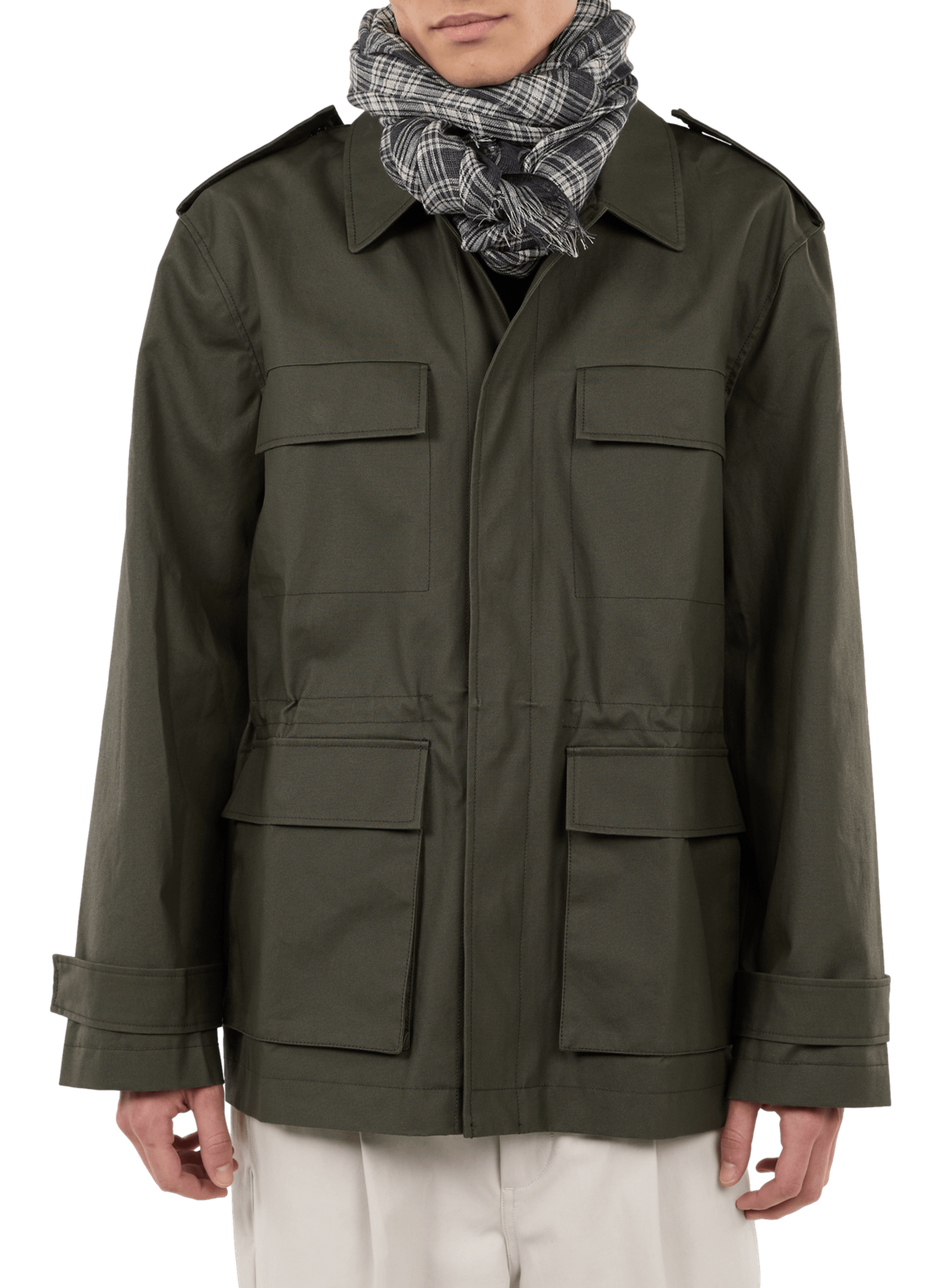 Veste Harry en coton mélangé SAISON 1865 Kaki