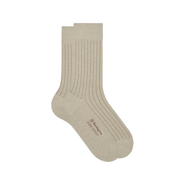 Chaussettes hautes en coton mélangée Chaussettes hautes en coton mélangée