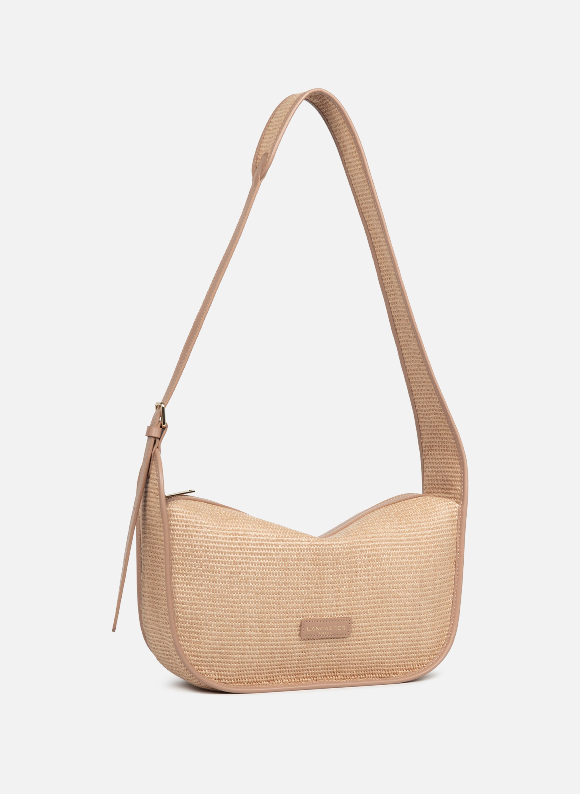 Sac besace - mini osier LANCASTER Beige