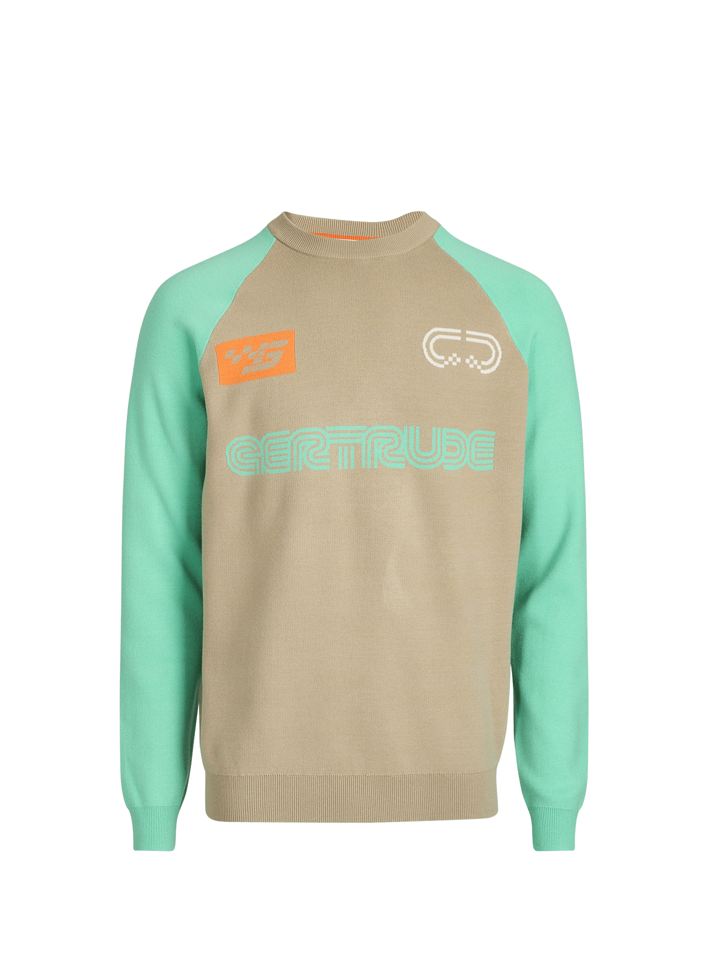 Alain Club round neck sweater GERTRUDE ET GASTON Beige