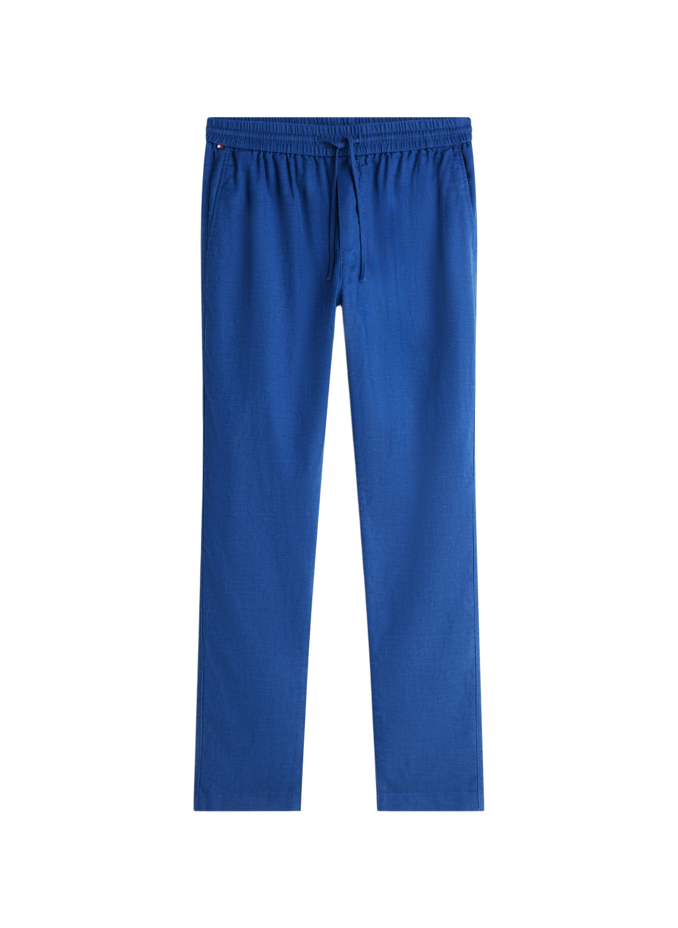 Tapered Linen Blend Harlem Chinos TOMMY HILFIGER Blue