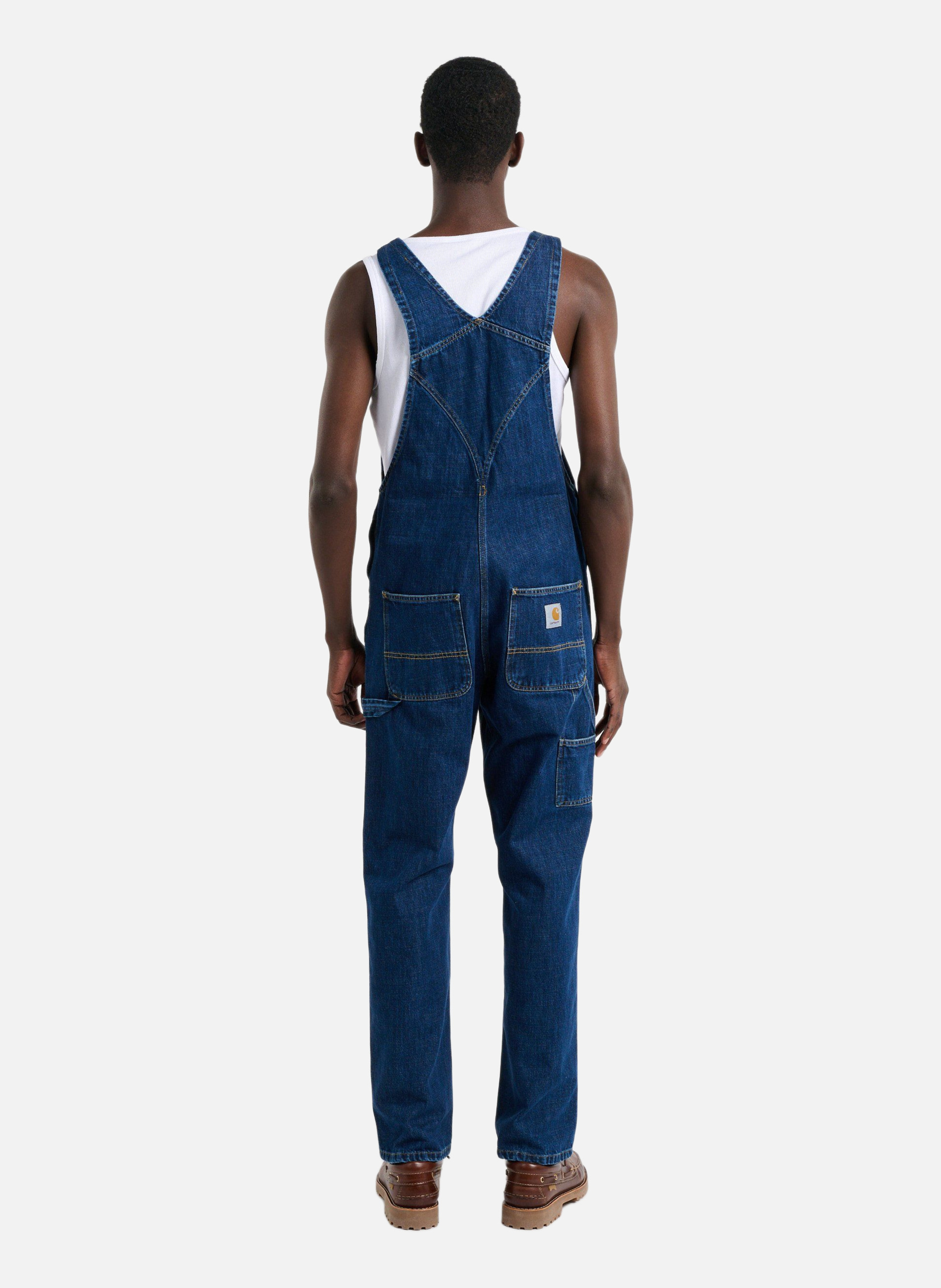 Salopette bib overall CARHARTT WIP Bleu
