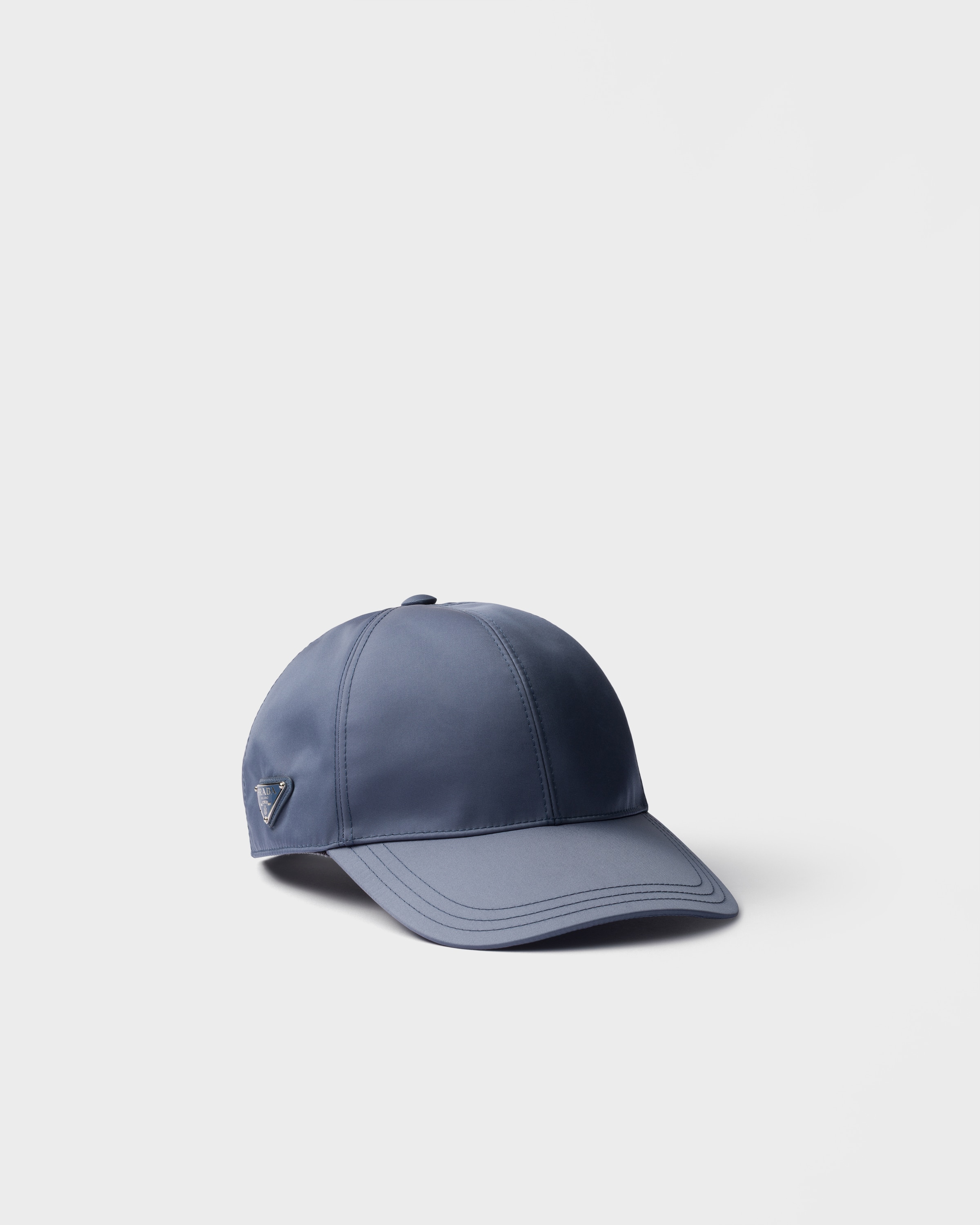 Casquette de baseball en re-nylon PRADA Bleu