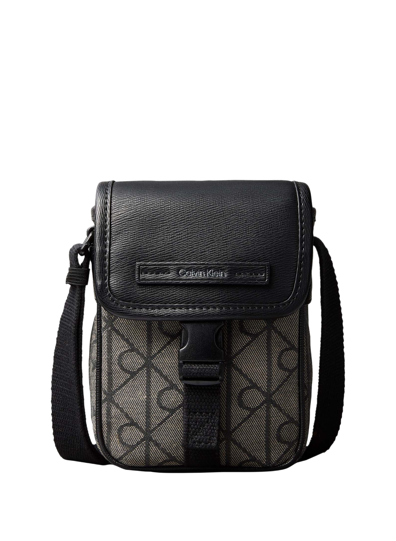 Crossbody bag with logo print CALVIN KLEIN Multicolour