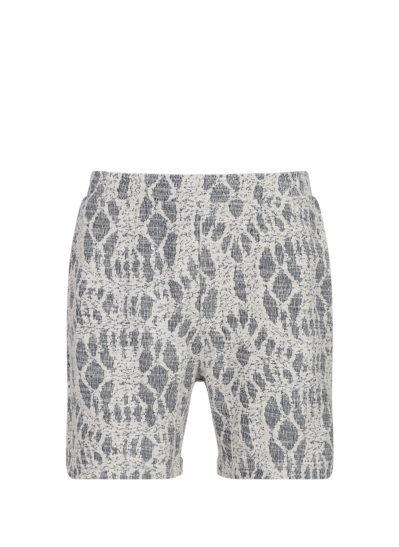 Short large jacquard SAMSOE SAMSOE Blanc