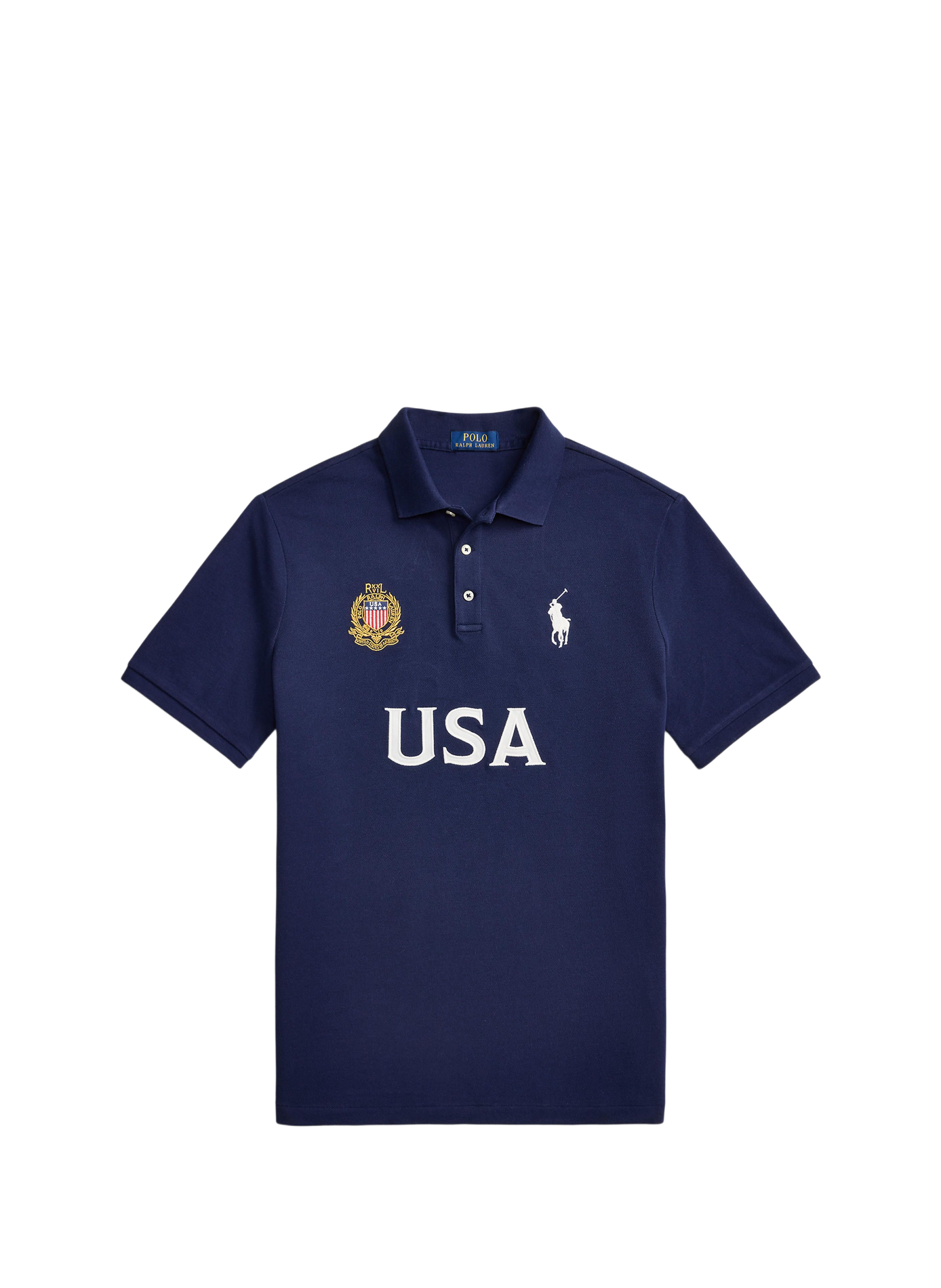 USA cotton rugby polo POLO RALPH LAUREN Blue