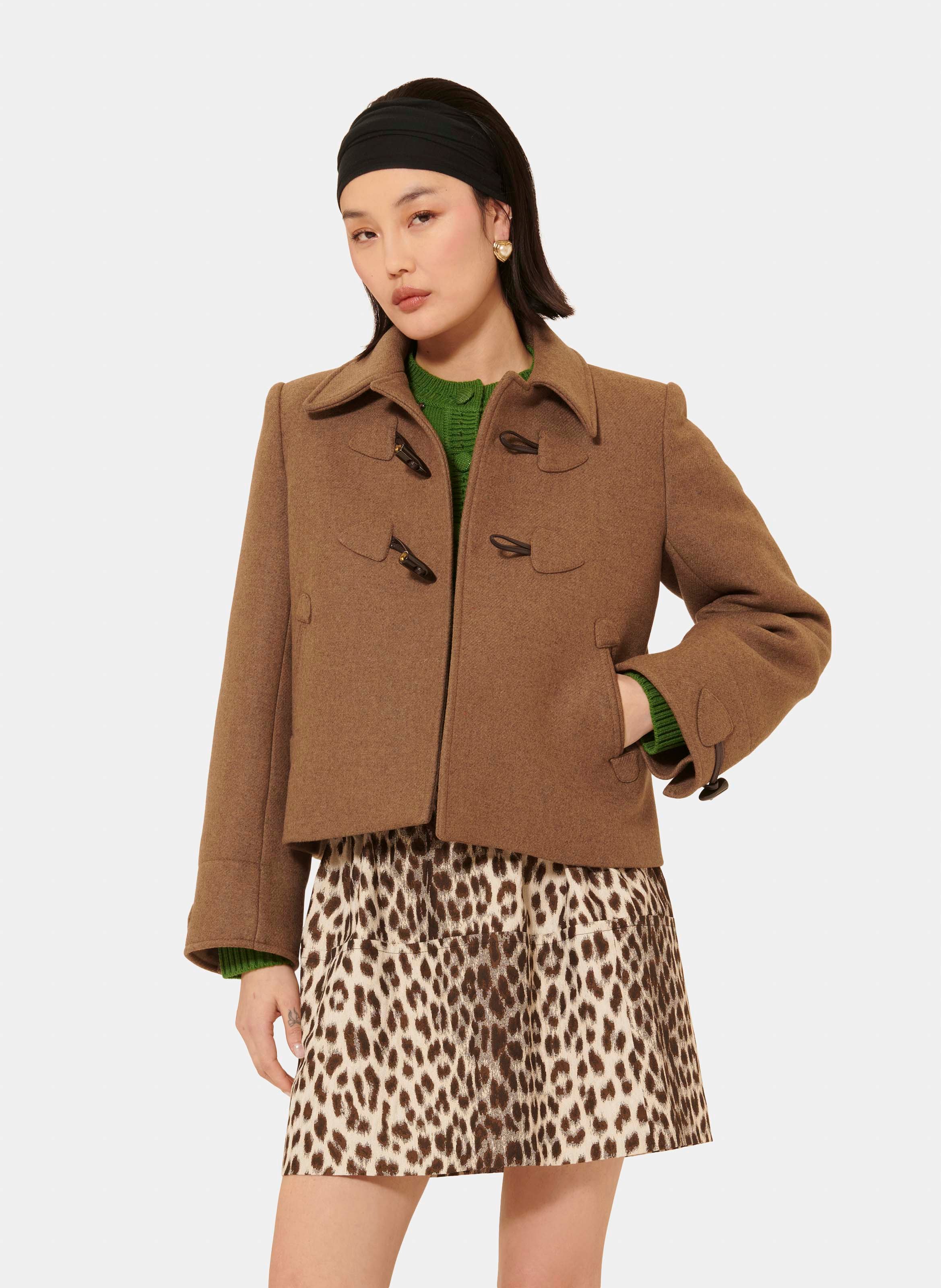 Manteau manoel TARA JARMON Marron