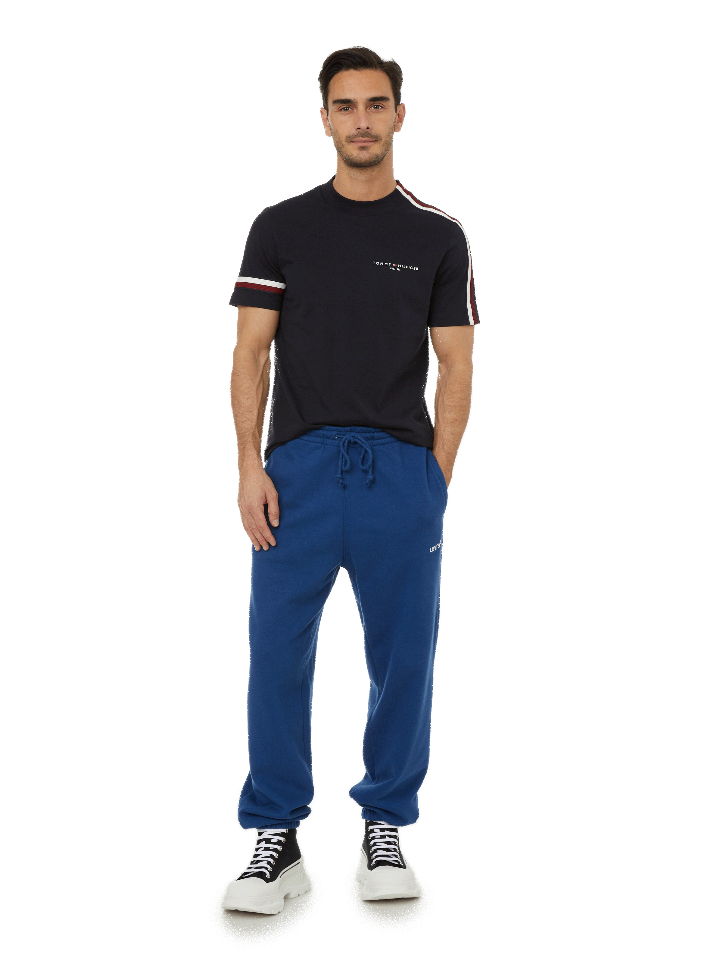 Tread Slick high-top sneakers ALEXANDER MCQUEEN Black