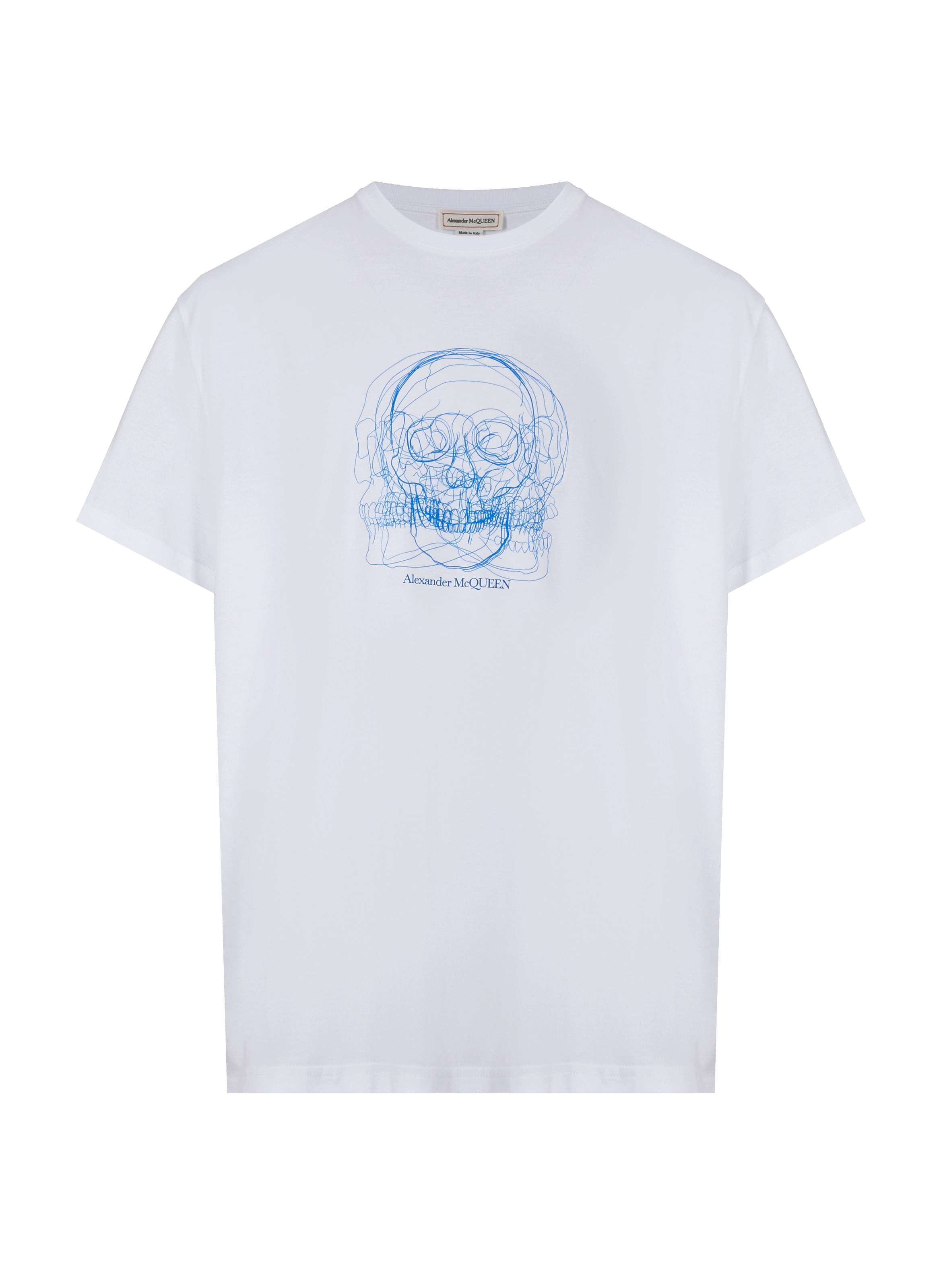 T-shirt à inscription en coton