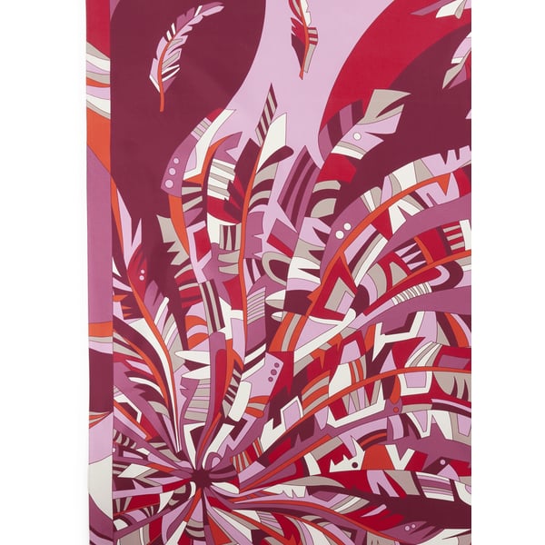 Foulard à imprimé en soie