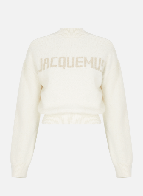 The Jacquemus beigejacquemus knit 