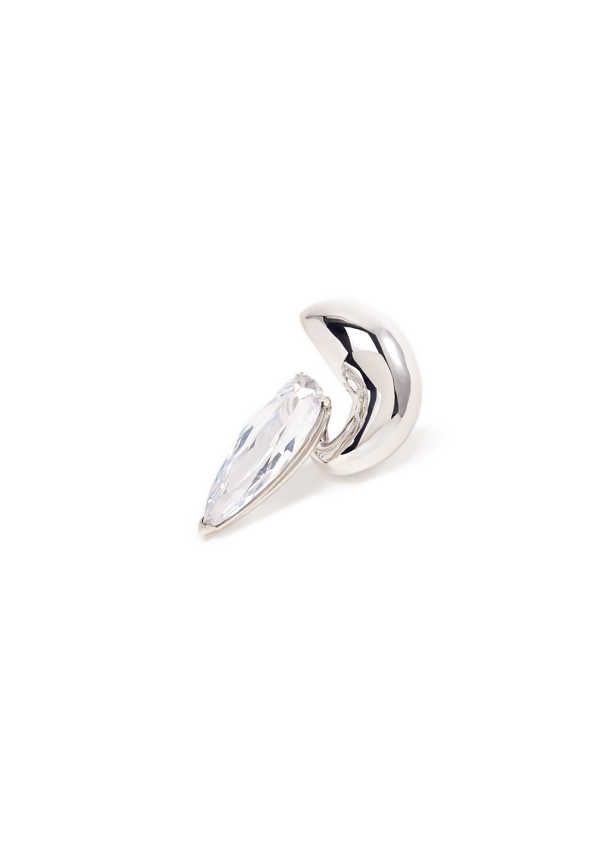 Oorbel en earcuff Blown Sharp Alien ALAN CROCETTI Zilver