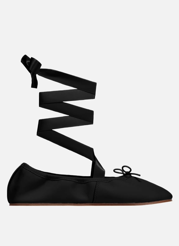Ballerines à ruban sophia Noir by REPETTO REPETTO Ballerines à ruban sophia Noir