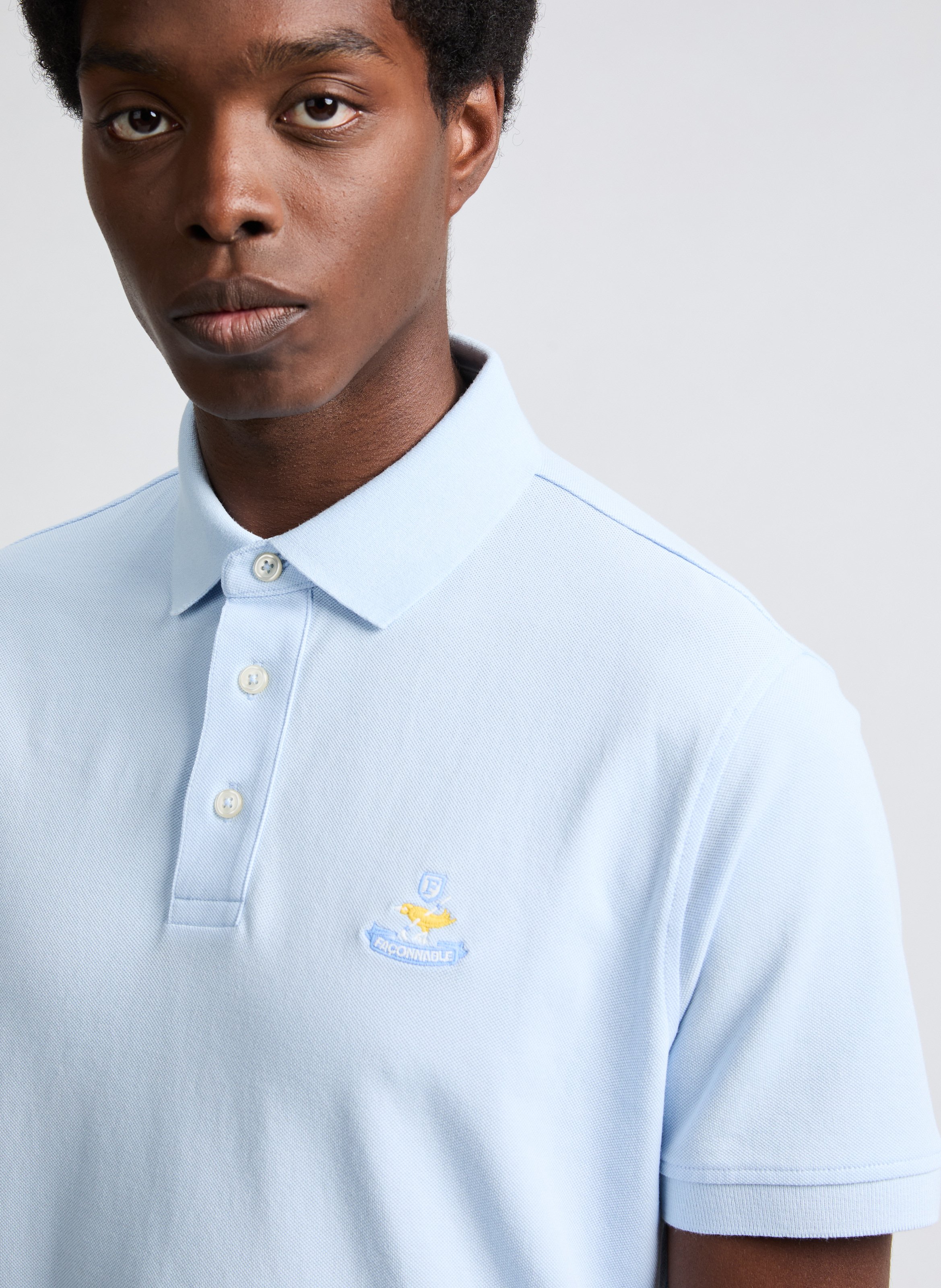  Cotton polo shirt  FACONNABLE Blue