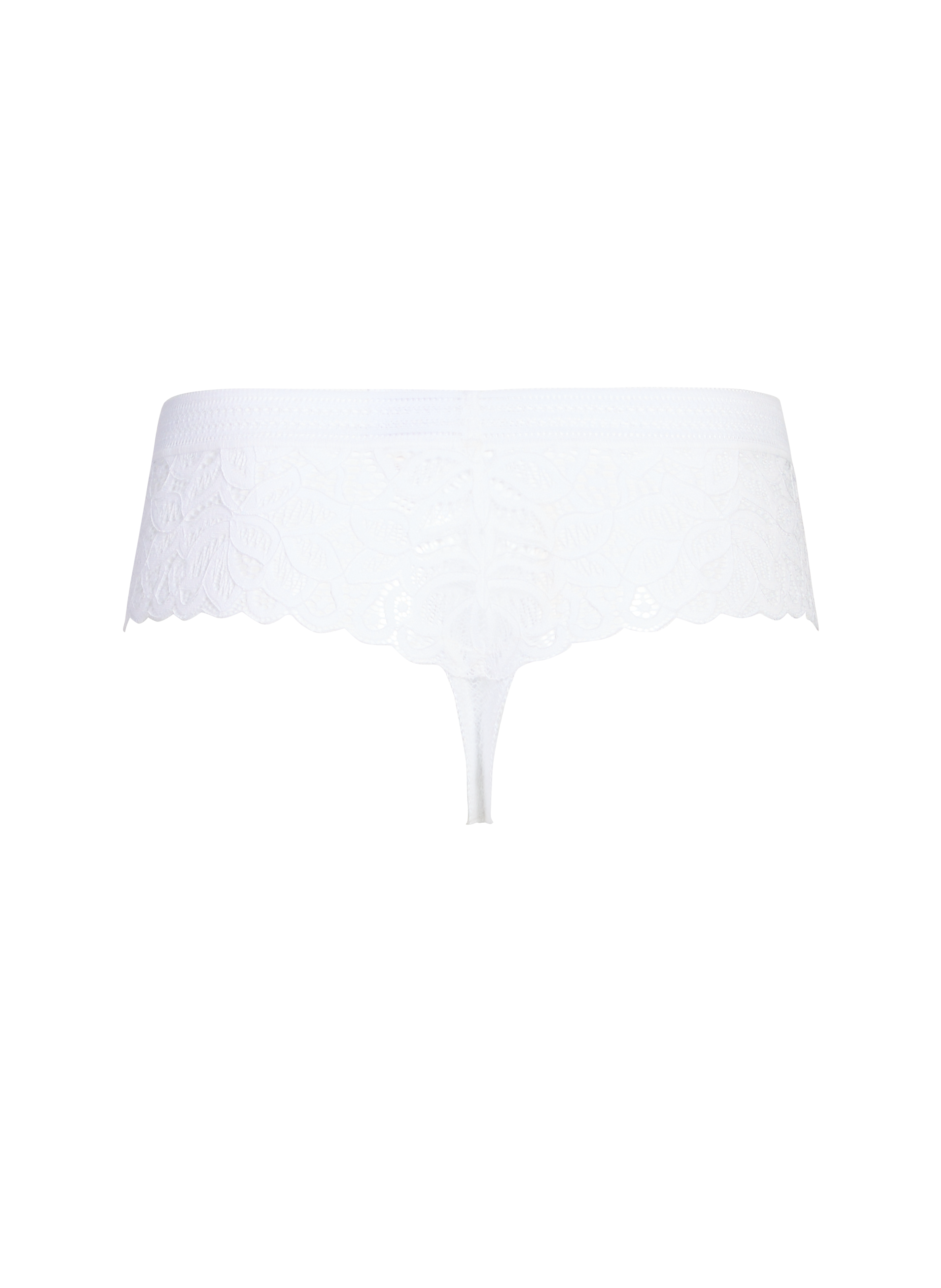 Tanga en dentelle WACOAL Blanc