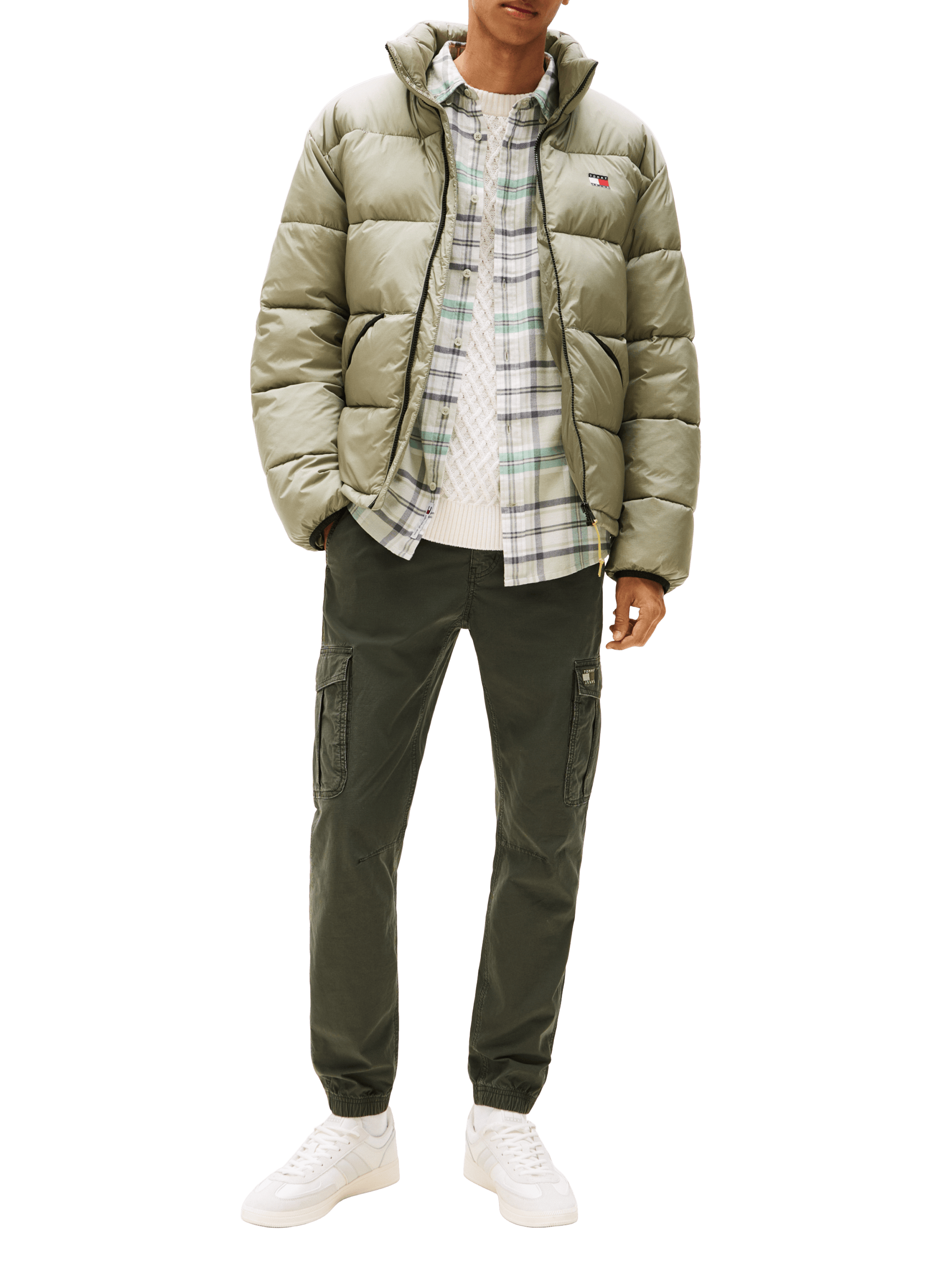 Cotton Cargo Pants TOMMY HILFIGER Green