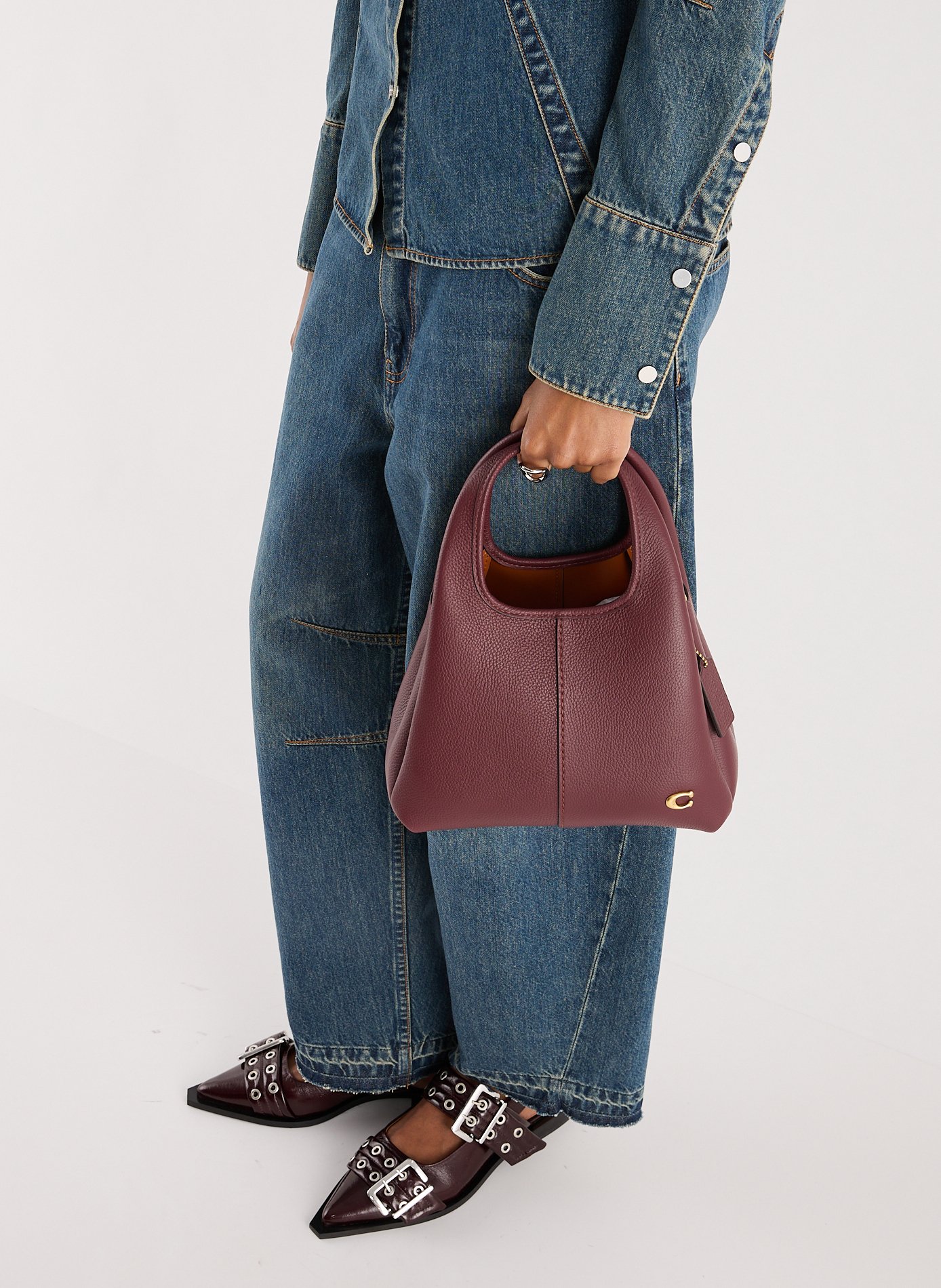 Lana leather handbag COACH