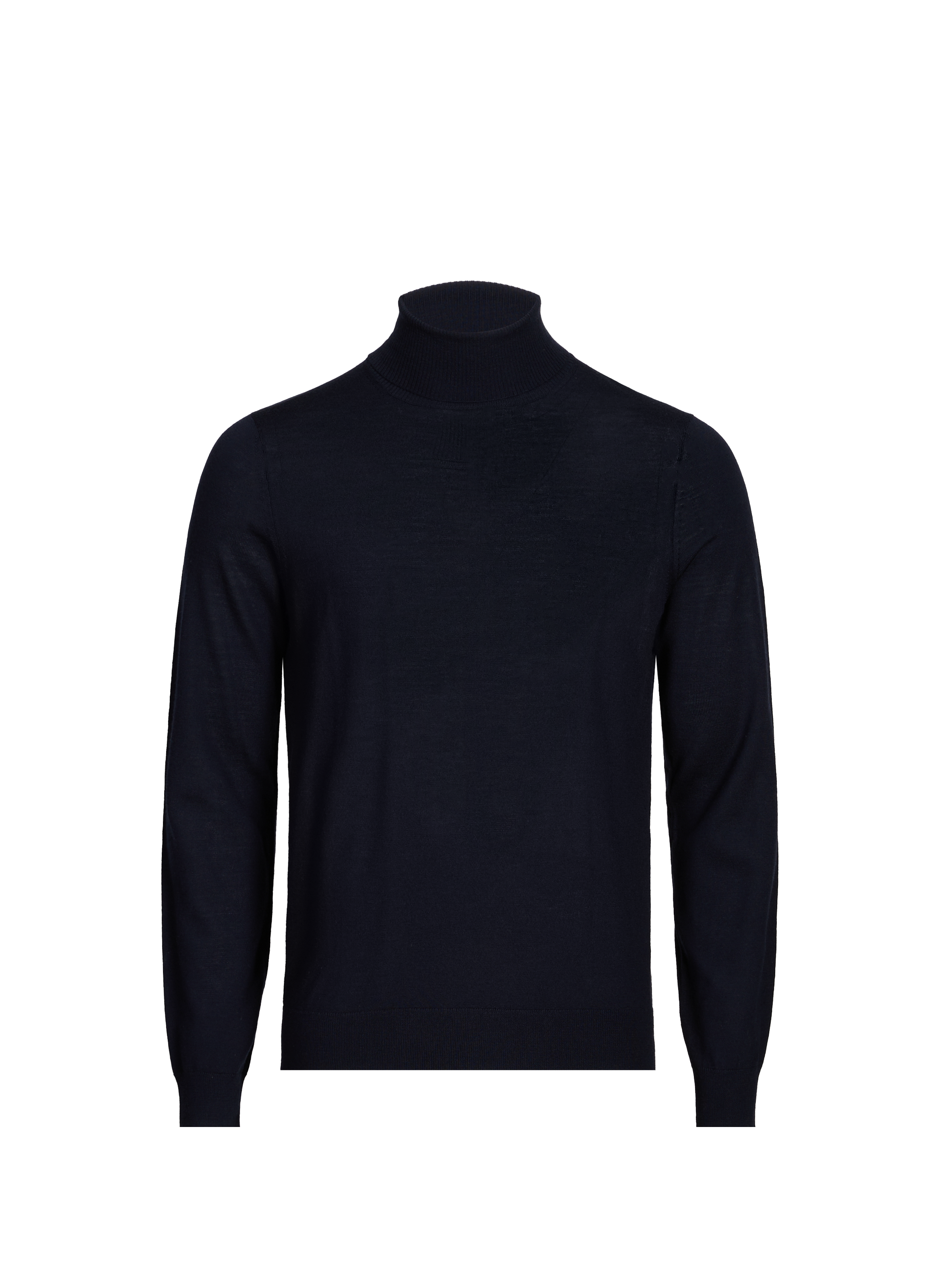 Pull col roulé en laine CLOSED Bleu