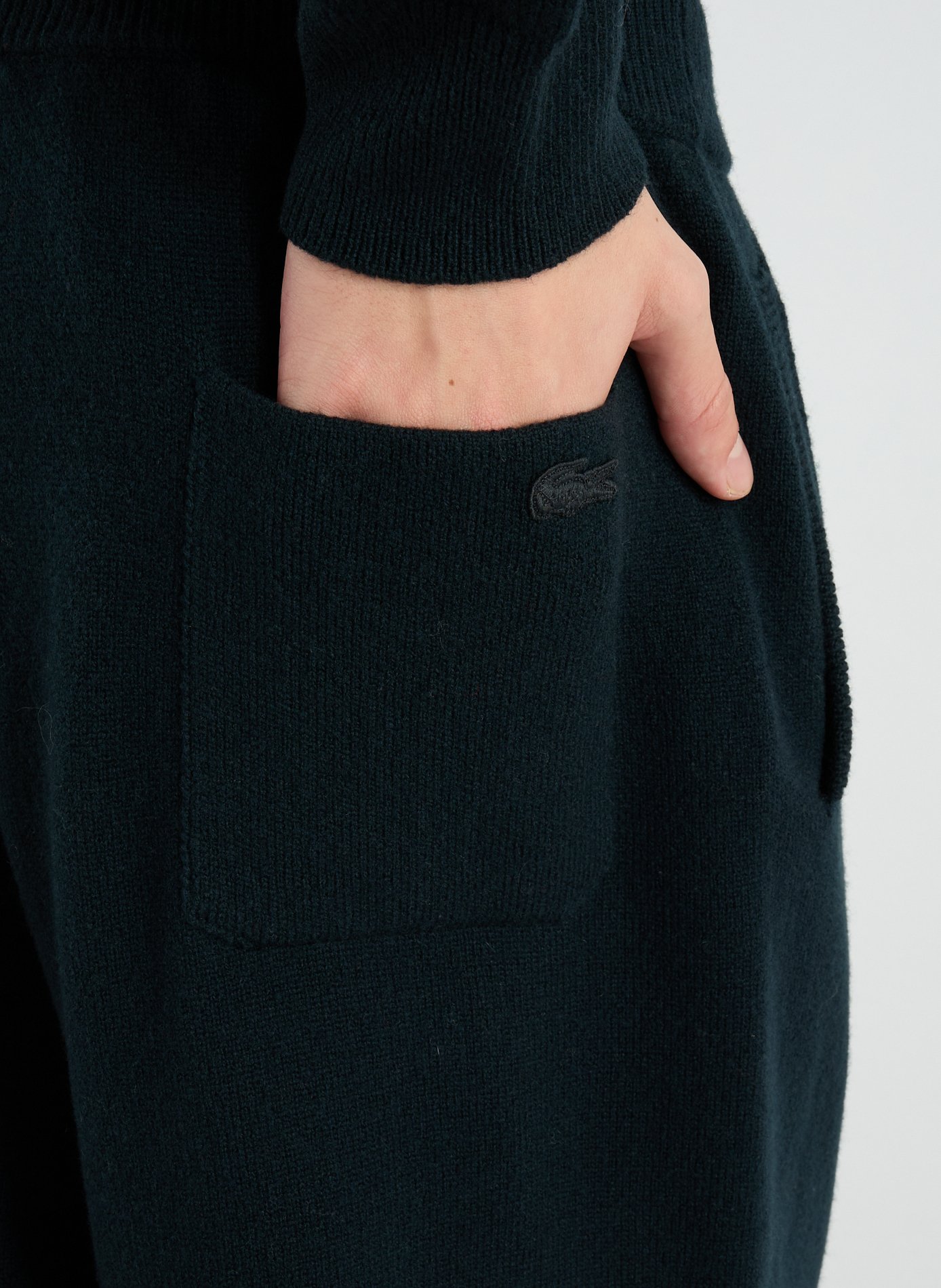 Oversized cotton T-shirt LACOSTE Green