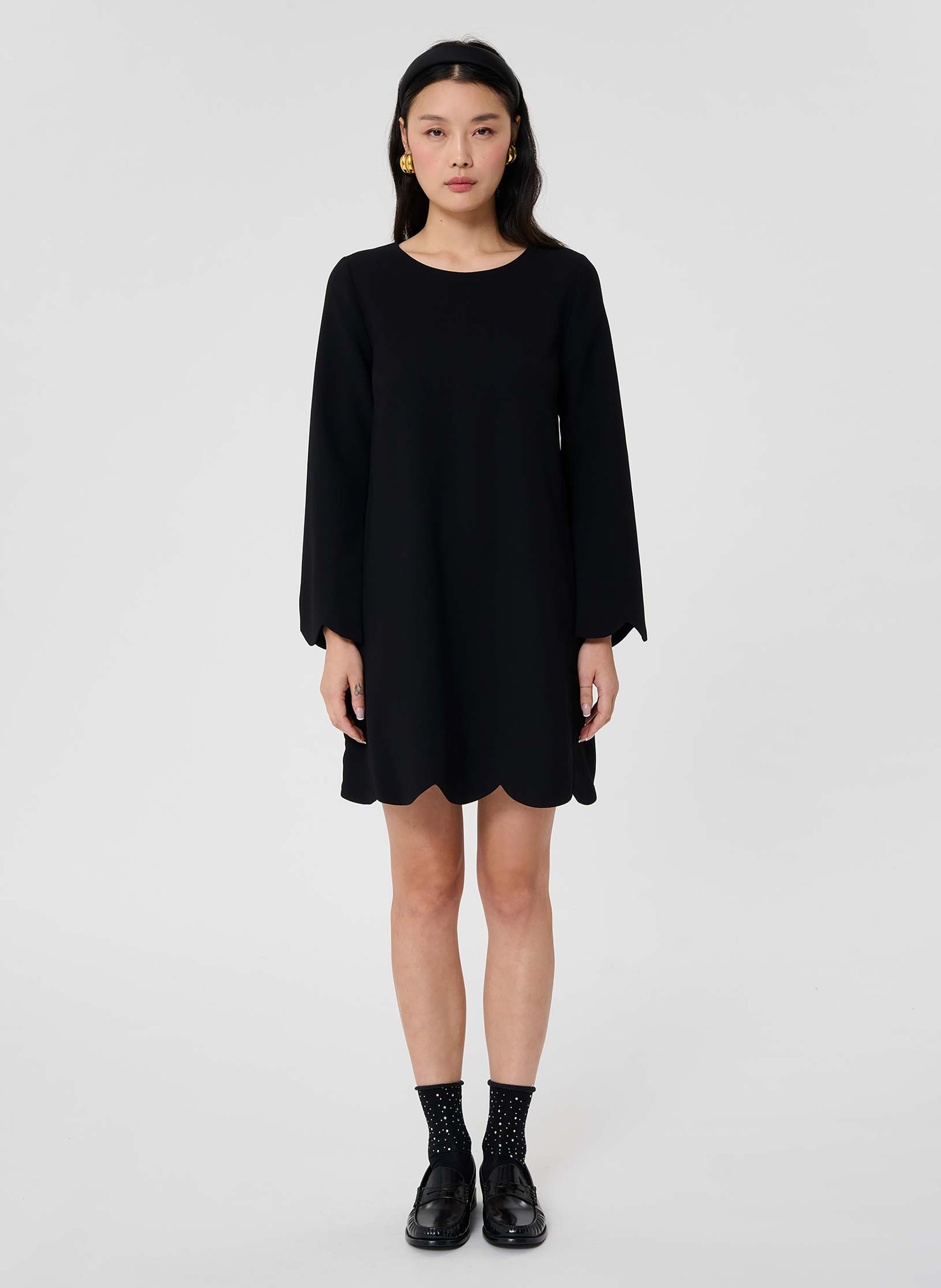 Robe ruoda TARA JARMON Noir