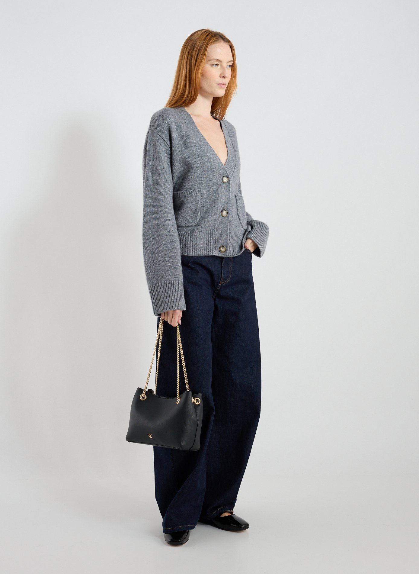 Sac épaule CALVIN KLEIN Noir