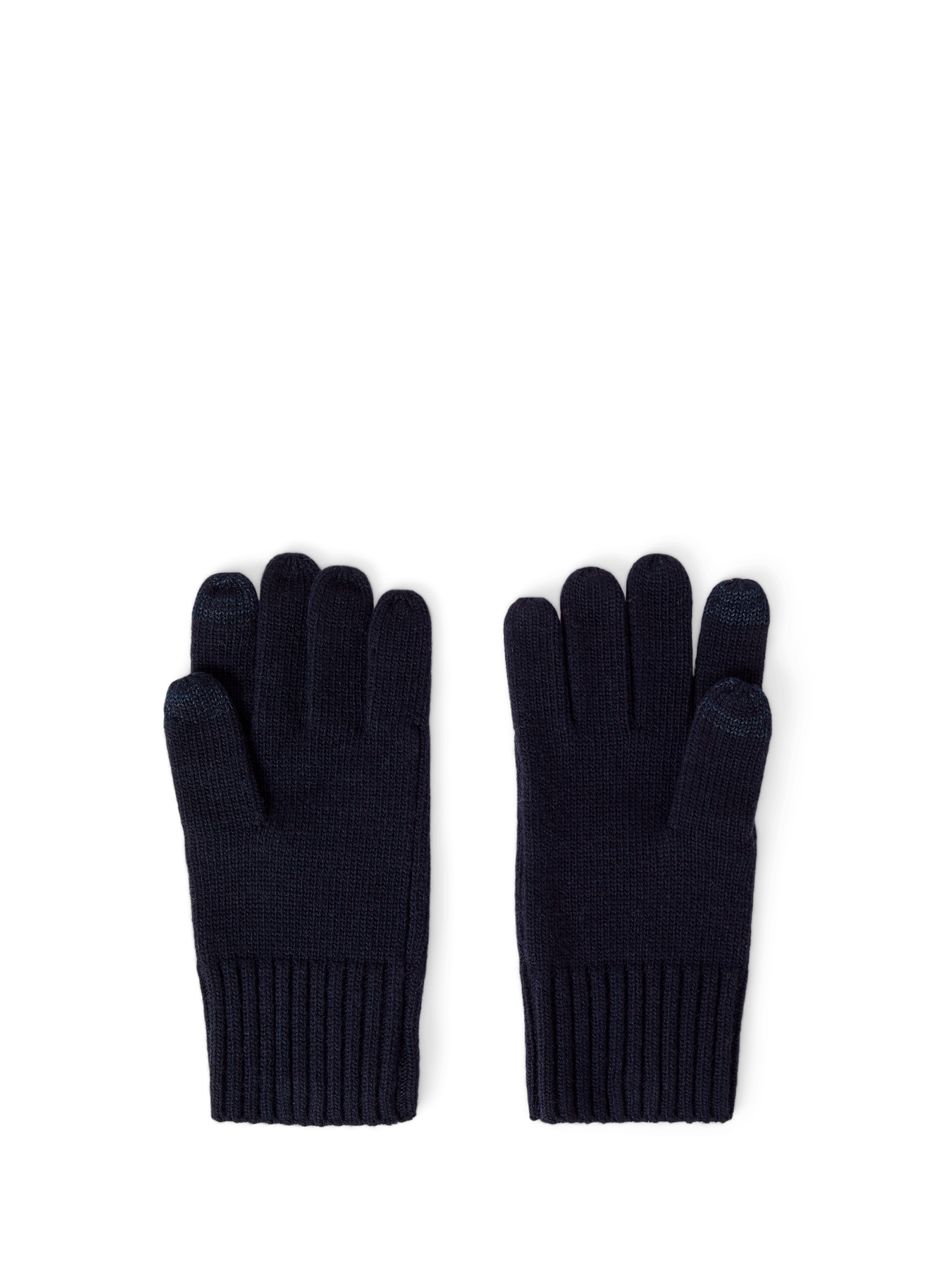 POLO RALPH LAUREN Wool-blend gloves  Blue