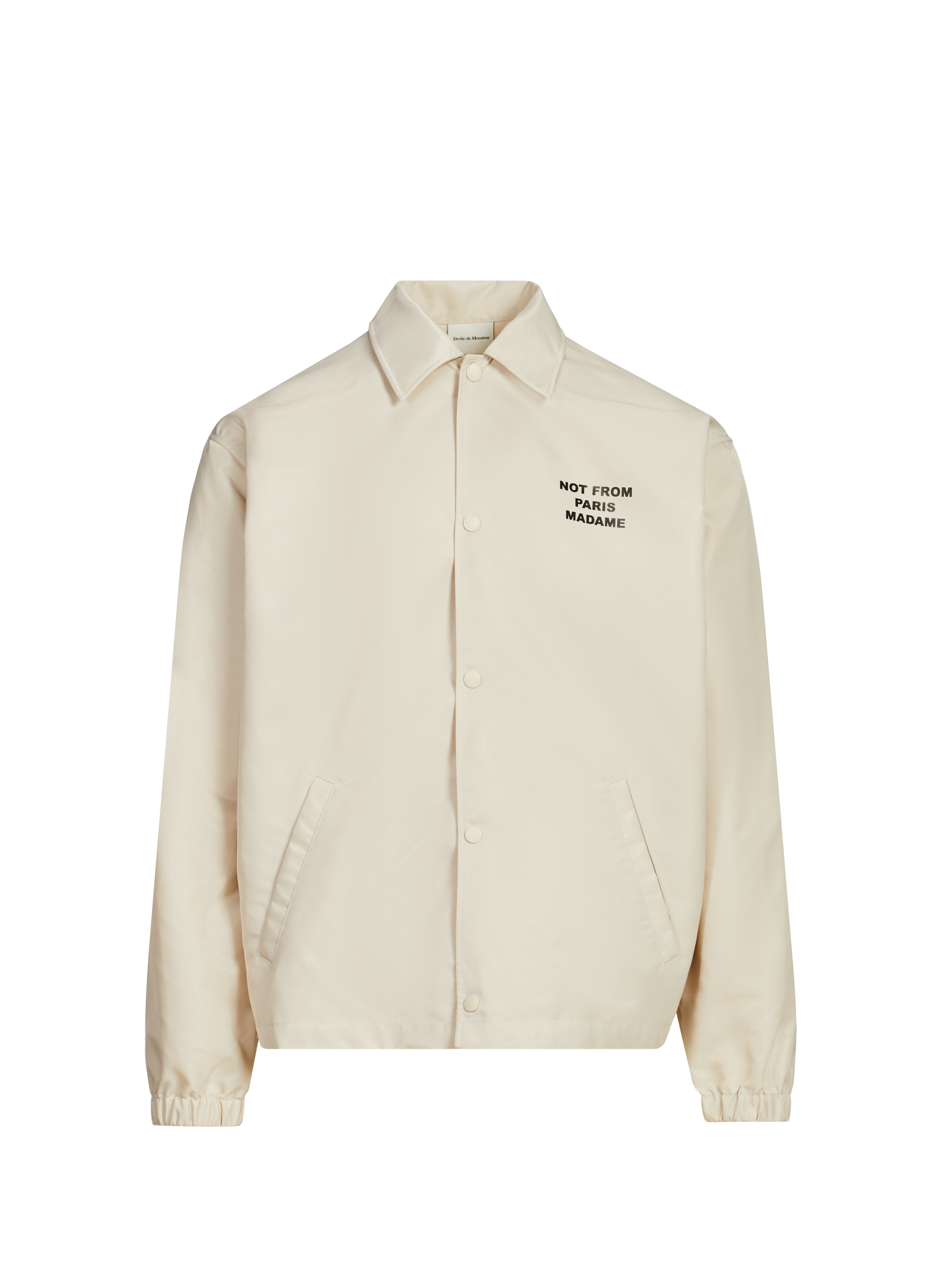 DROLE DE MONSIEUR The slogan jacket Beige