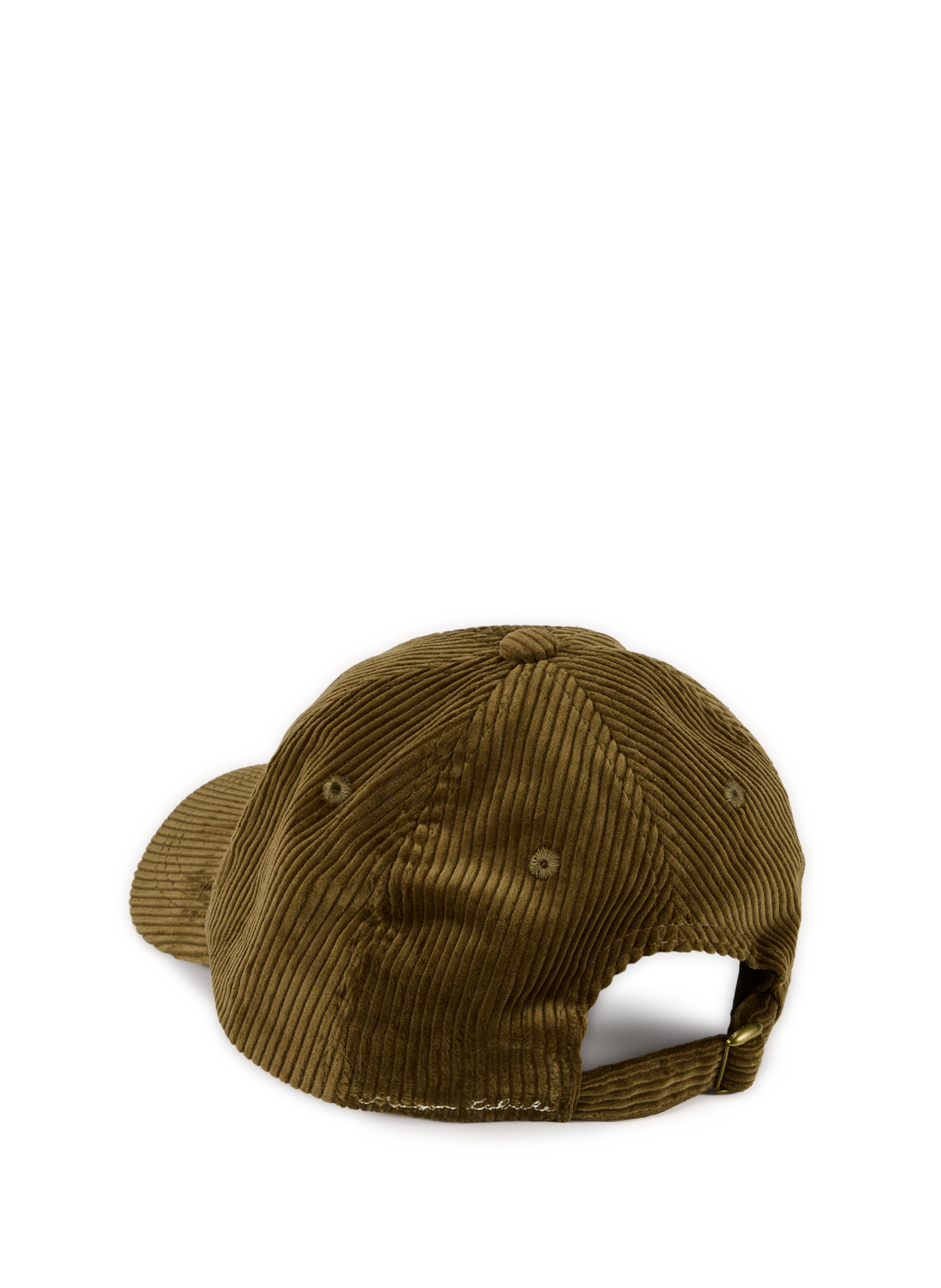 Beaumont Heart Patch Cotton Cap MAISON LABICHE Green