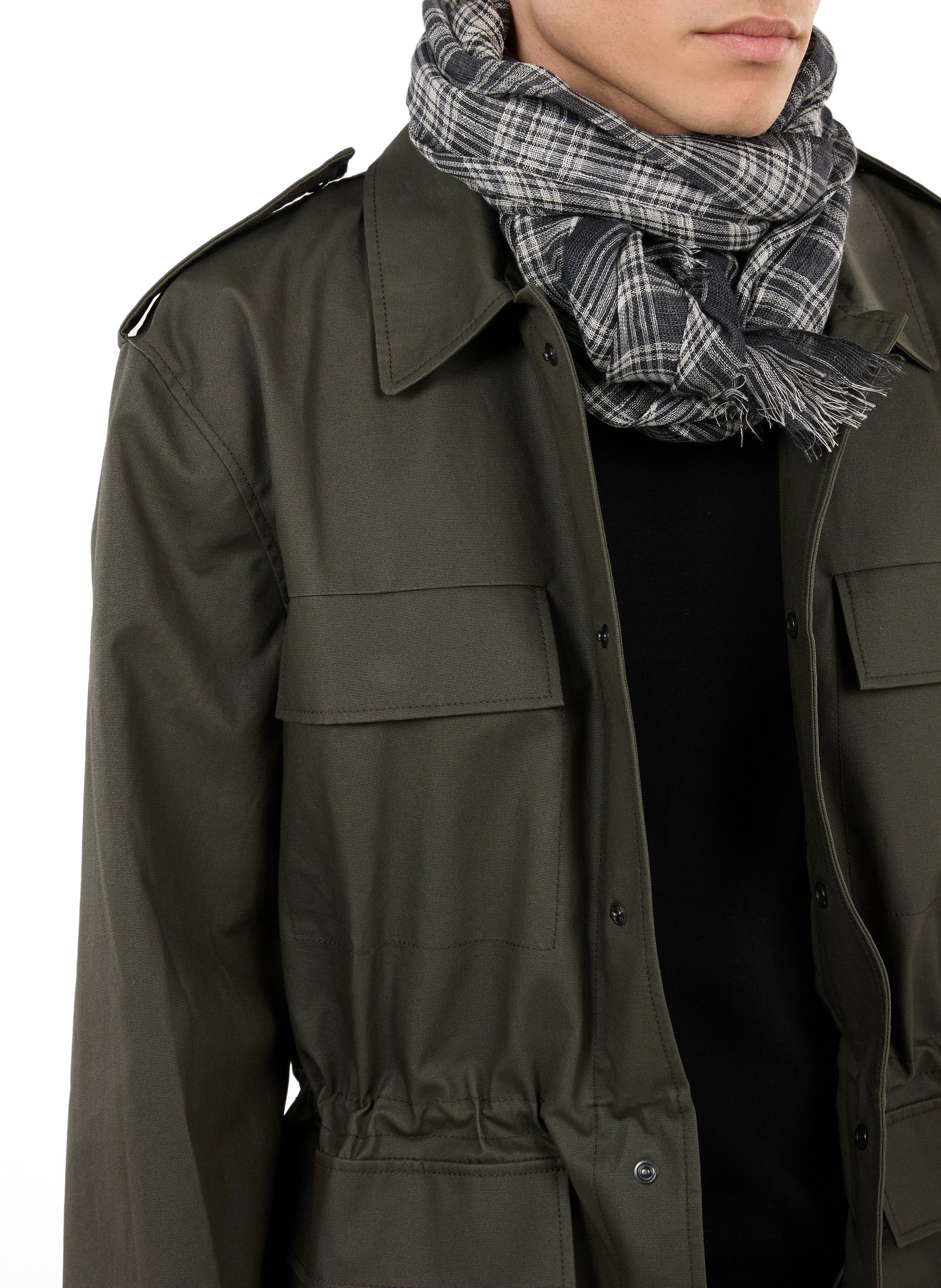 Veste Harry en coton mélangé SAISON 1865 Kaki