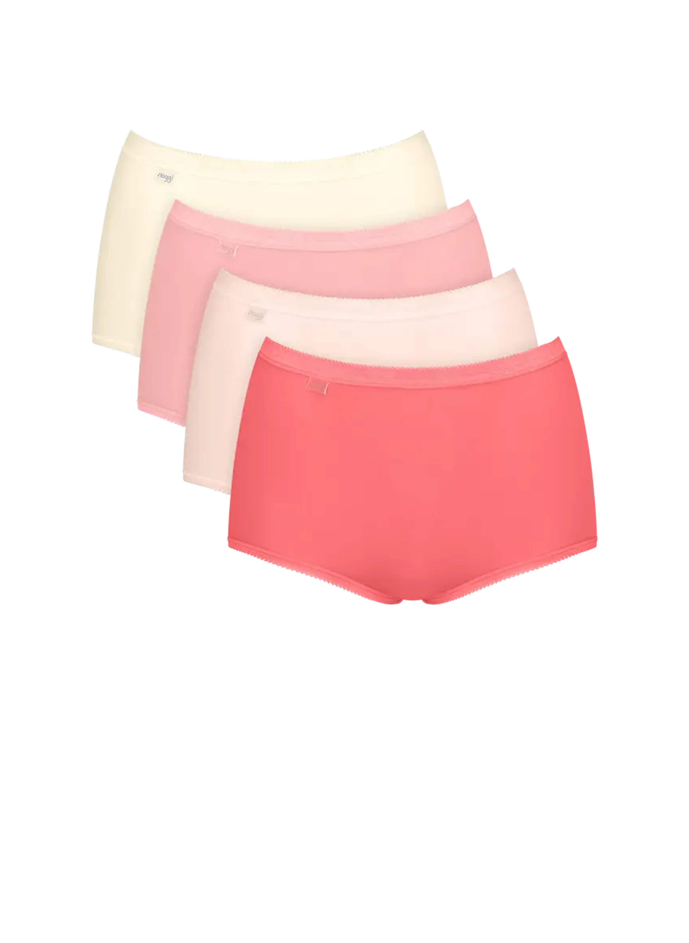 Lot de 4 culottes Basic + SLOGGI Multicolore