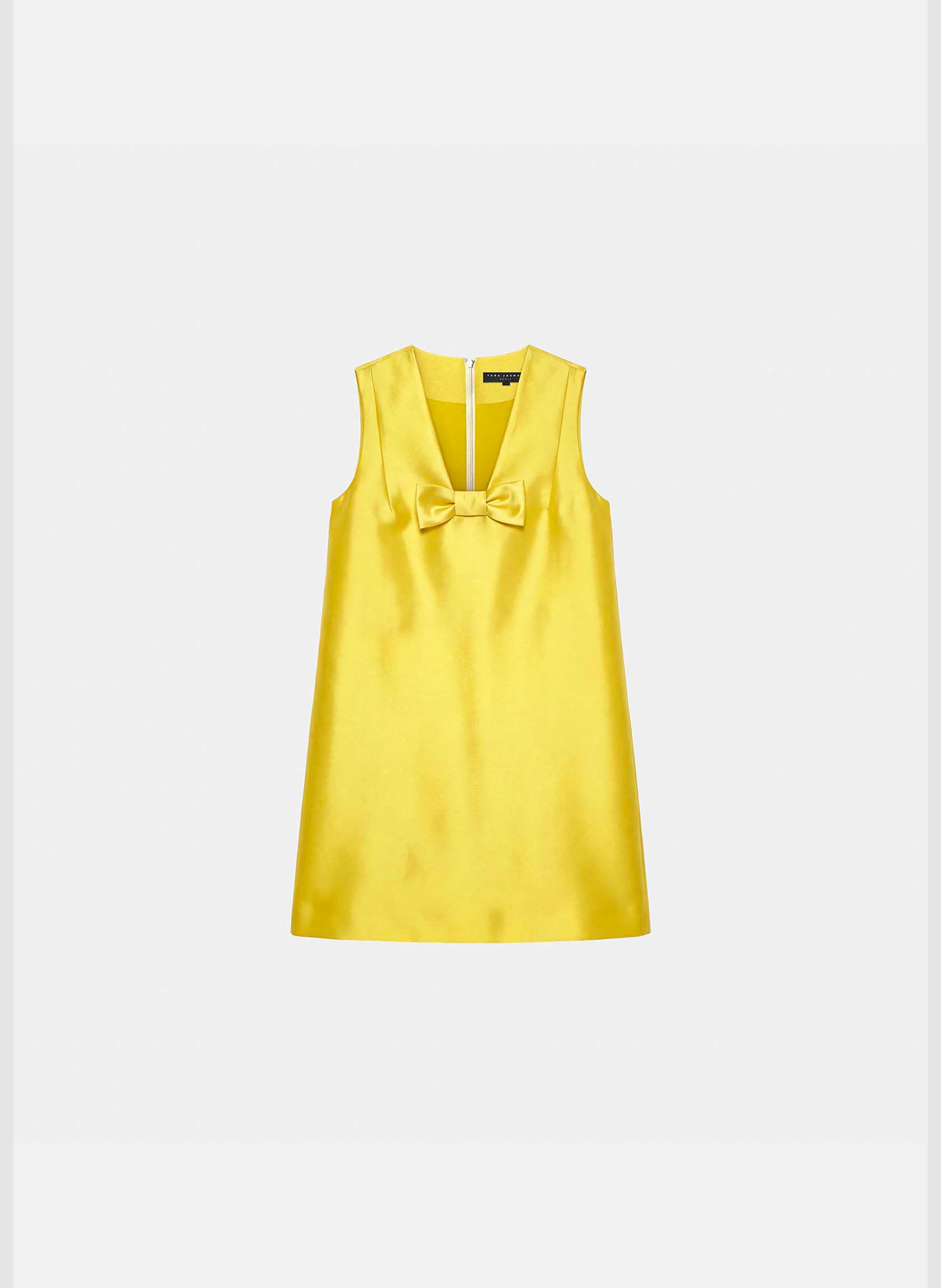 Robe rusane TARA JARMON Jaune