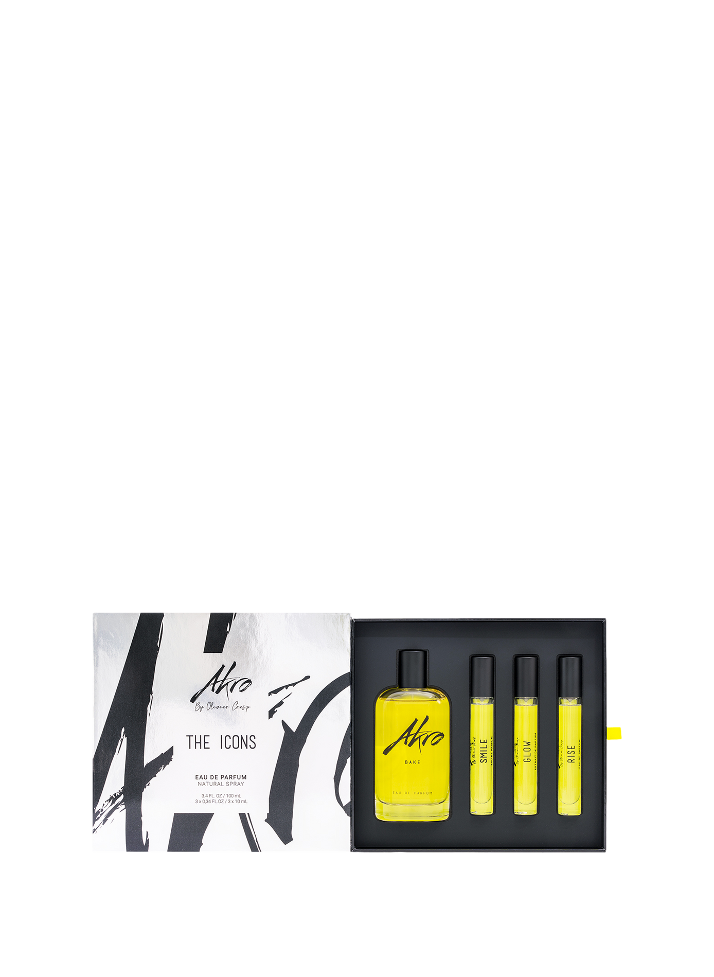 THE ICONIC SET (BAKE, RISE, SMILE, GLOW) AKRO No color