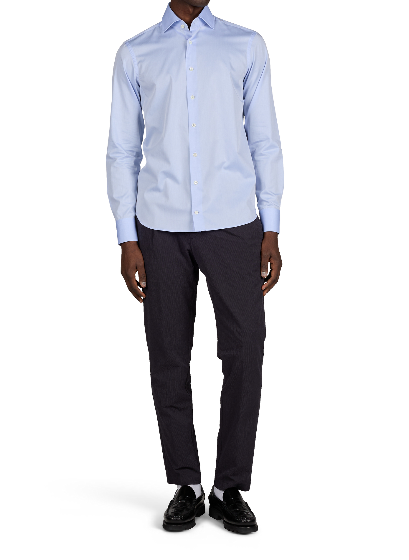  Cotton shirt VAN LAACK Blue