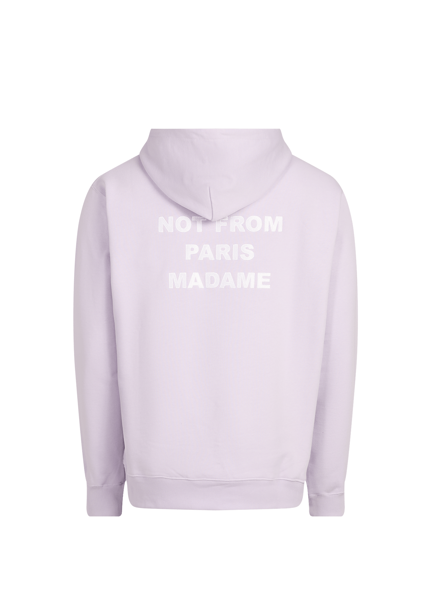 Sweat à capuche en coton DROLE DE MONSIEUR Violet